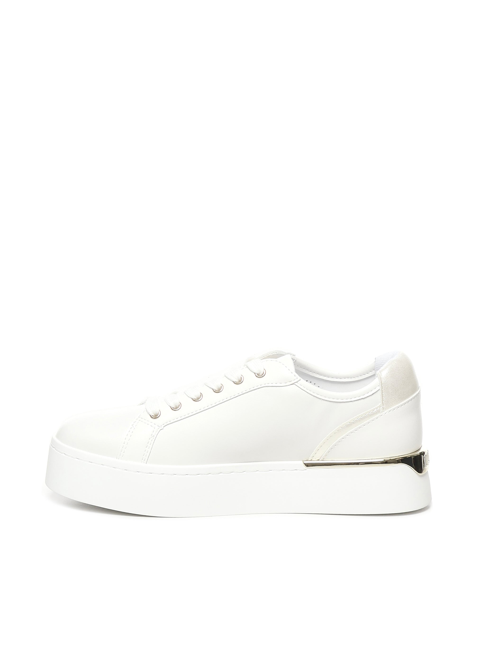 Sneakers in pelle con logo traforato BA5023P010201065  LIU JO 