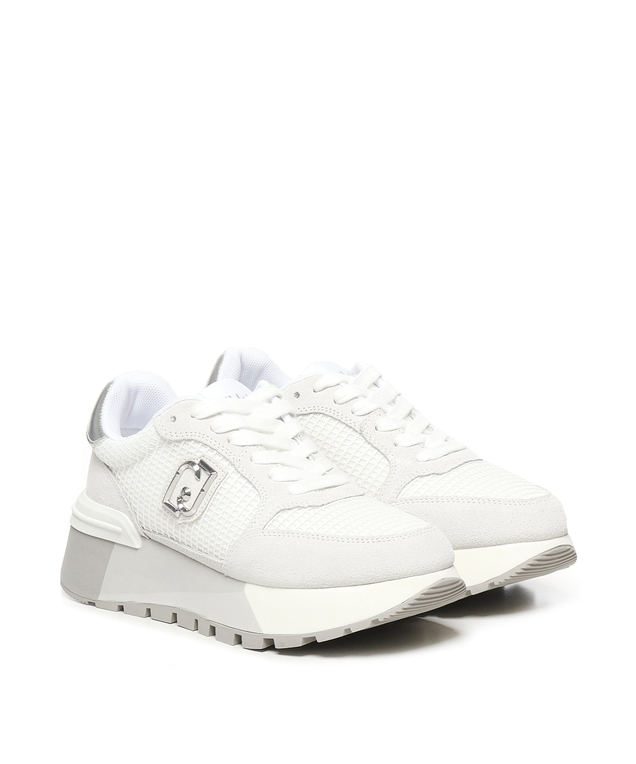 Sneakers platform in suede e mesh BA5049PX02704370  LIU JO 