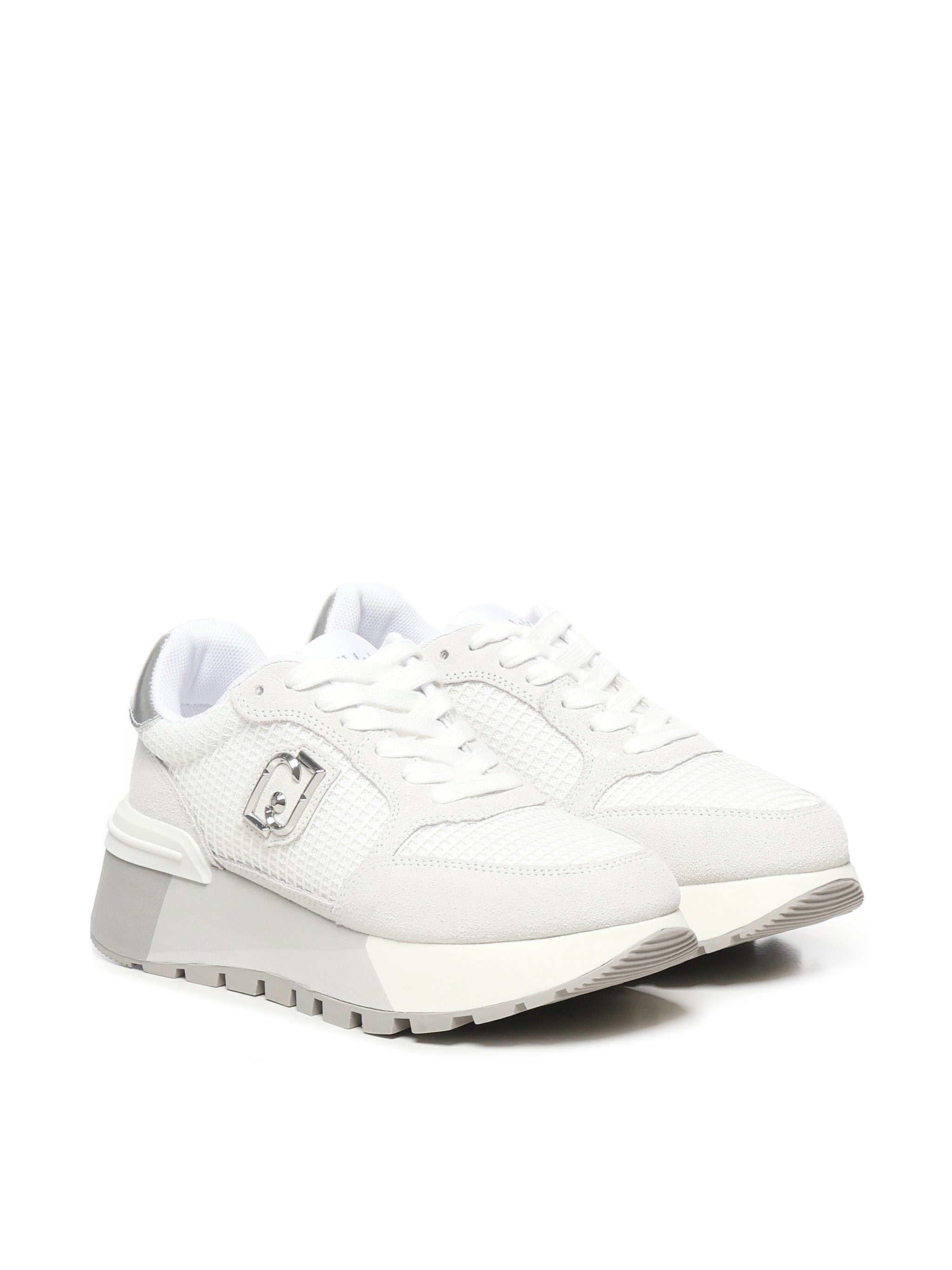 Sneakers platform in suede e mesh BA5049PX02704370  LIU JO 