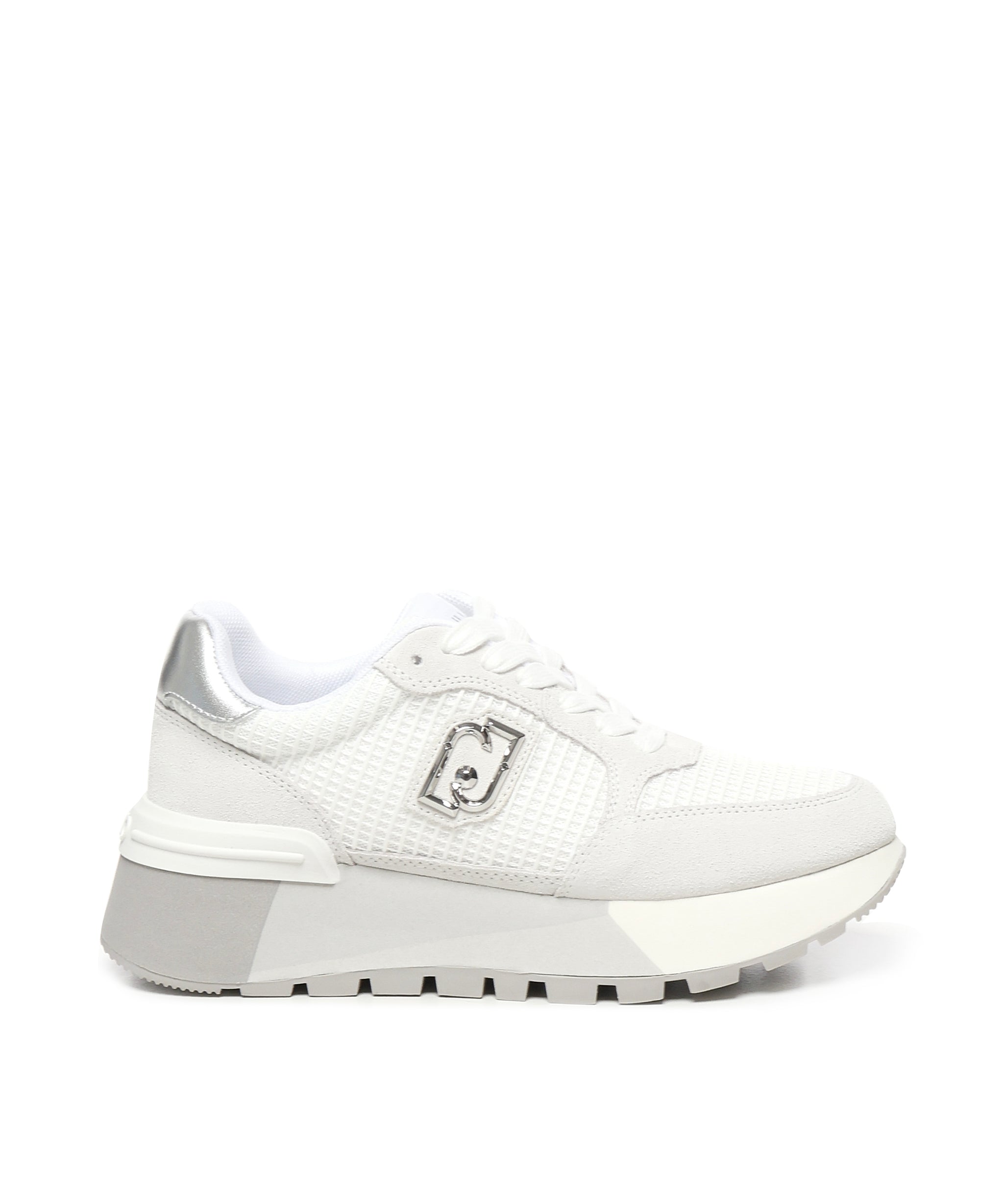 Sneakers platform in suede e mesh BA5049PX02704370  LIU JO 