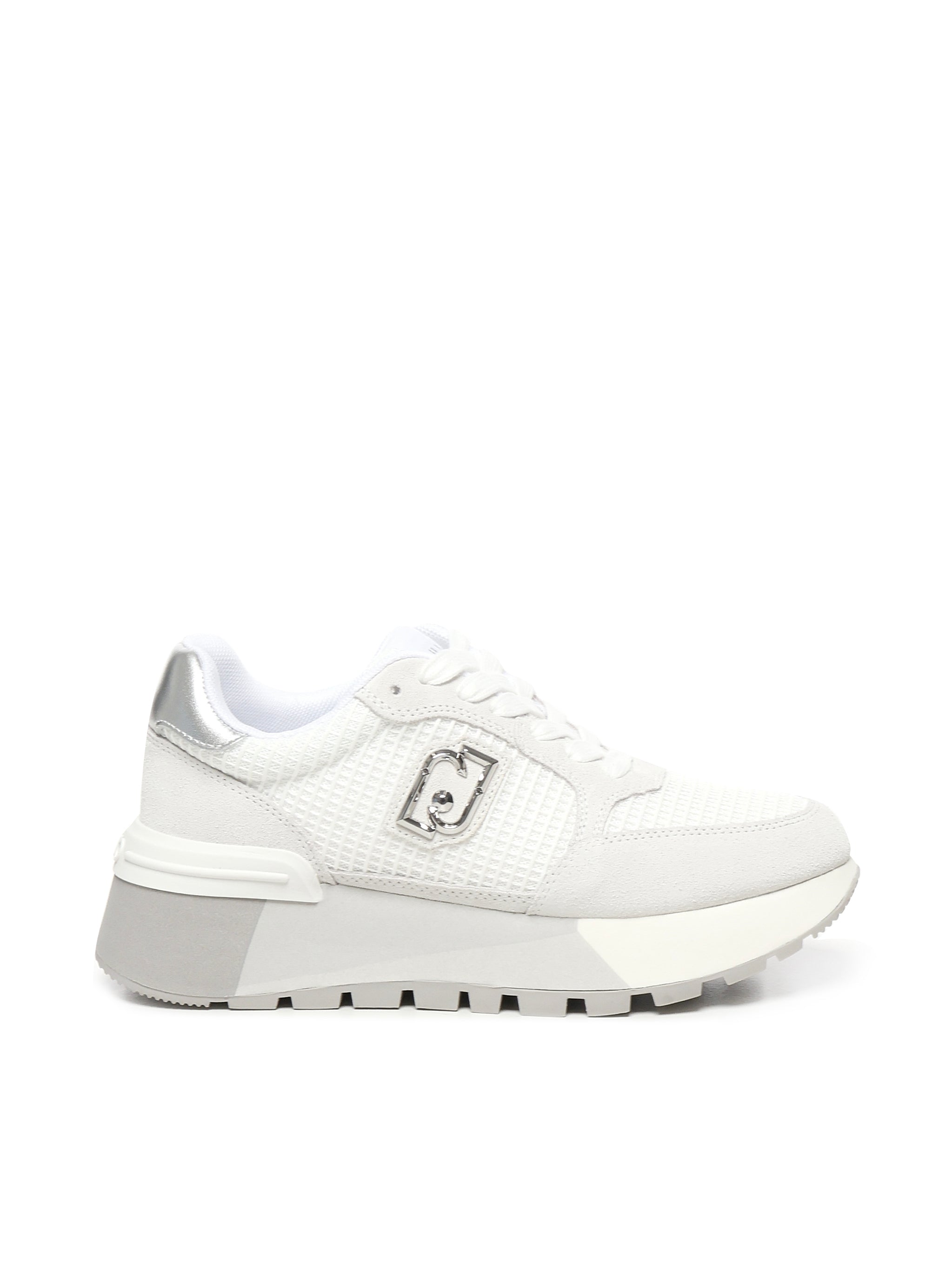 Sneakers platform in suede e mesh BA5049PX02704370  LIU JO 