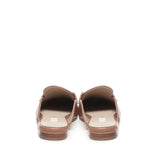 Slippers in pelle con logo SA5035PX460S1853  LIU JO 