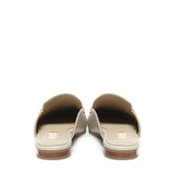 Slippers in pelle con logo SA5035PX460S3625  LIU JO 