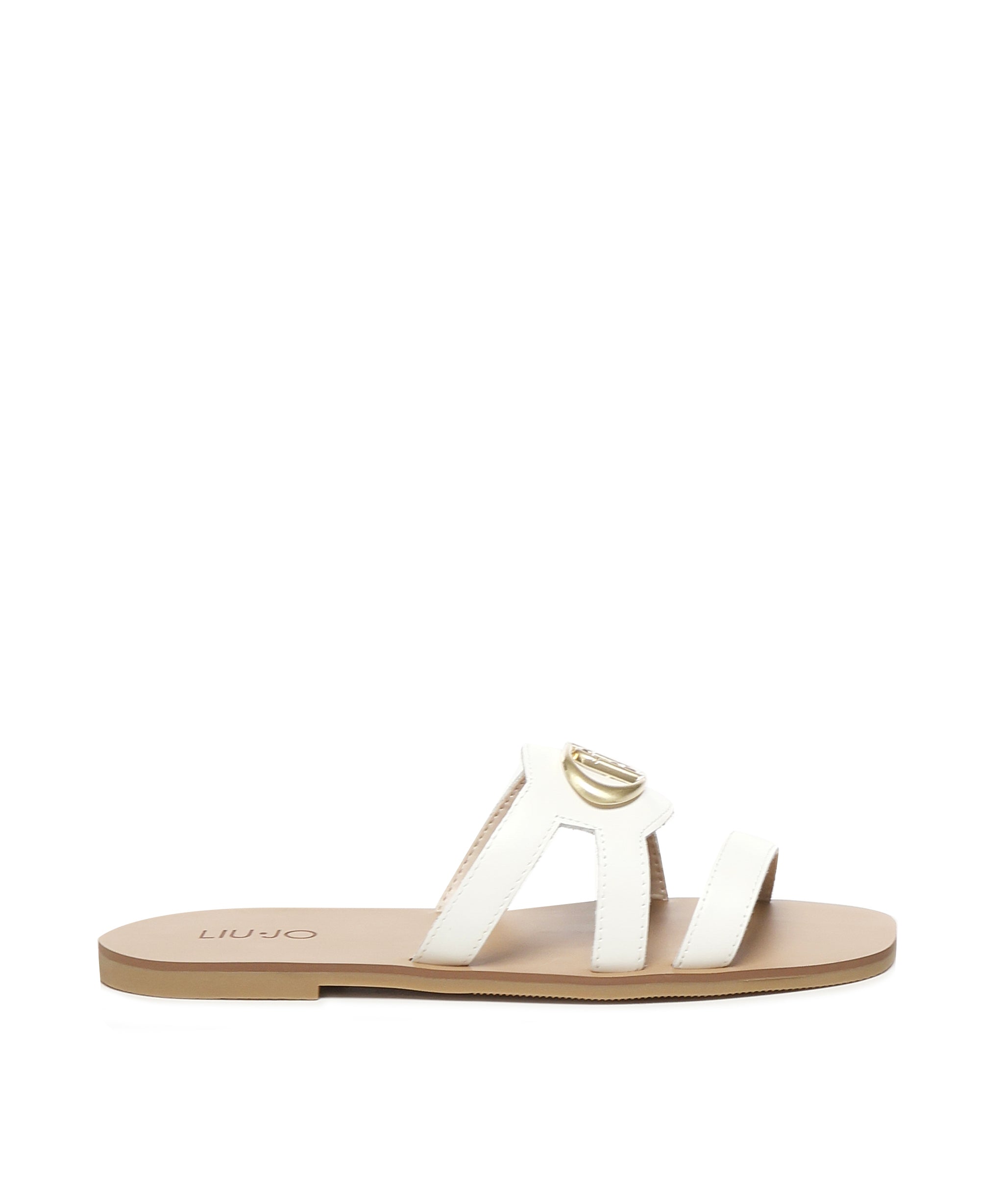 Ciabatte flat con logo SA5083P010201065  LIU JO 