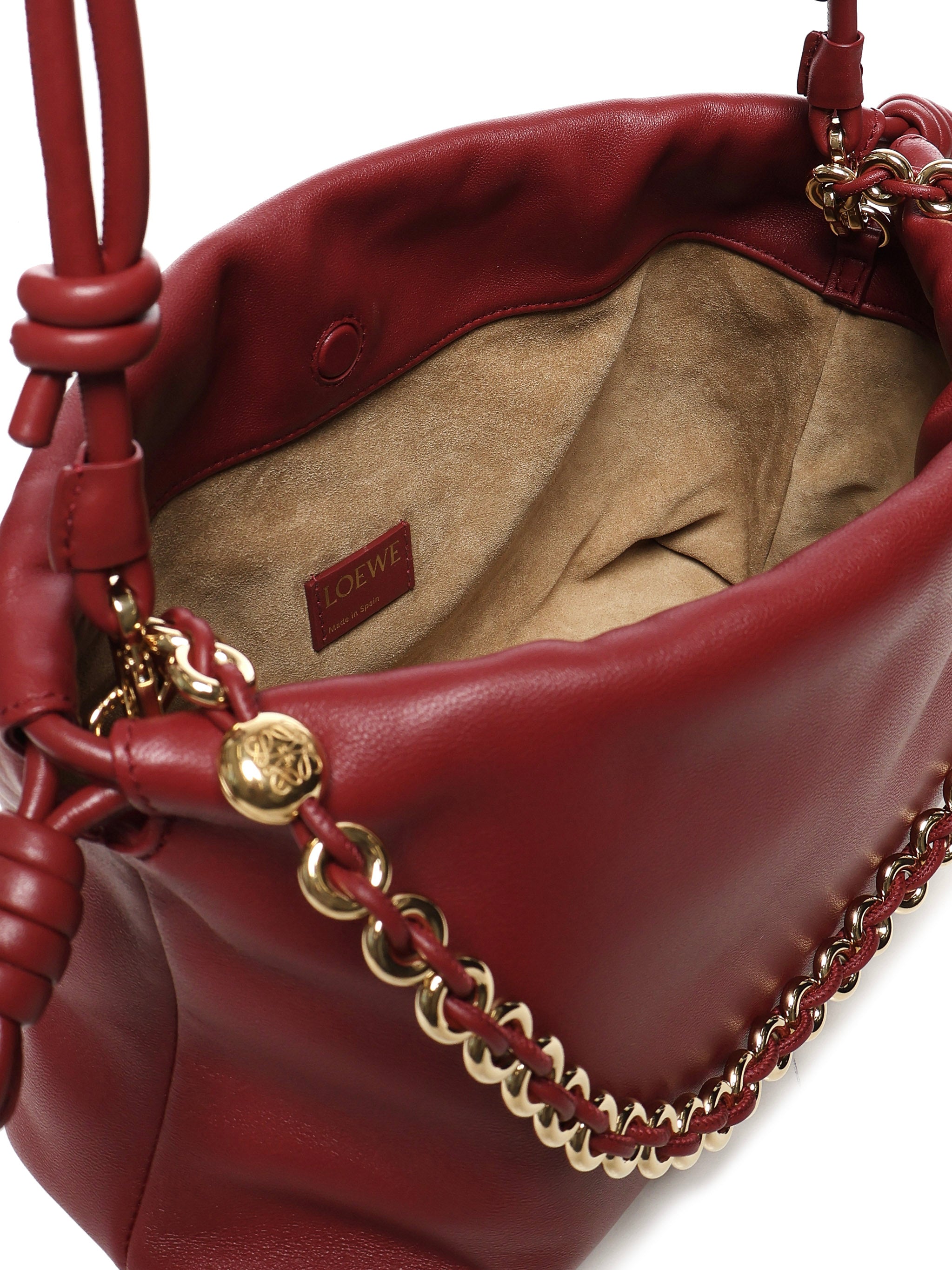 Borsa Flamenco Purse media in nappa di agnello A411FCRX02 7885 LOEWE 