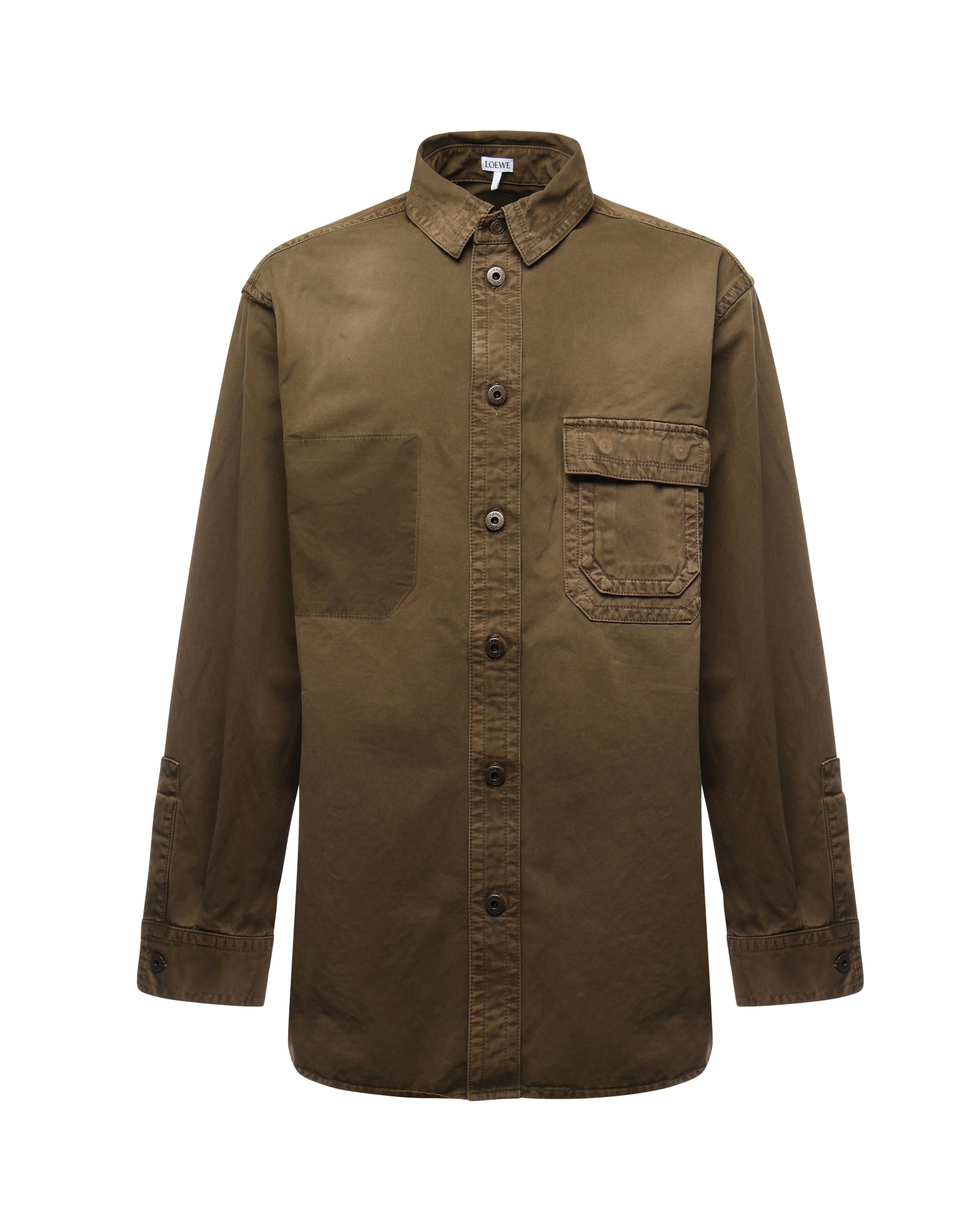 Giacca-camicia in cotone H526Y02WA3 4160 LOEWE 
