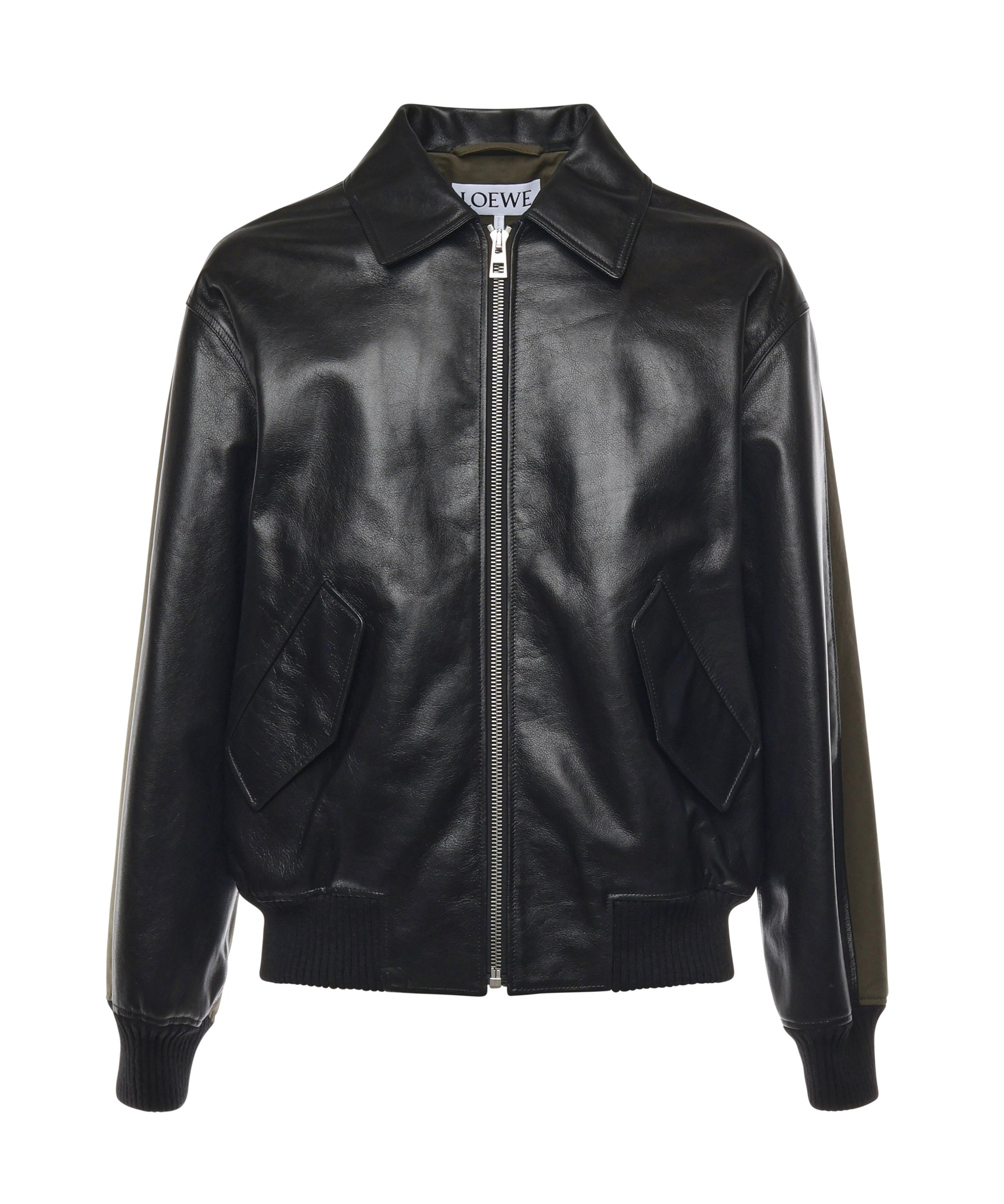 Bomber ibrido in nappa di vitello e cotone H526Y02WAM 1217 LOEWE 