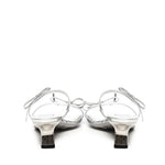 Sandali Petal in pelle di vitello metallizzata LPET465X04 1160 LOEWE 