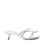 Sandali Petal in pelle di vitello metallizzata LPET465X04 1160 LOEWE 