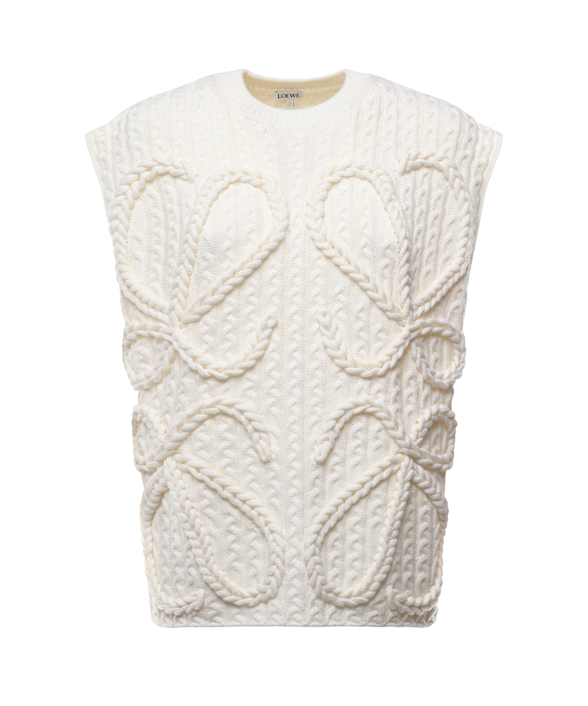 Gilet Anagram in lana<BR/> S359Y14KE4 2100 LOEWE 
