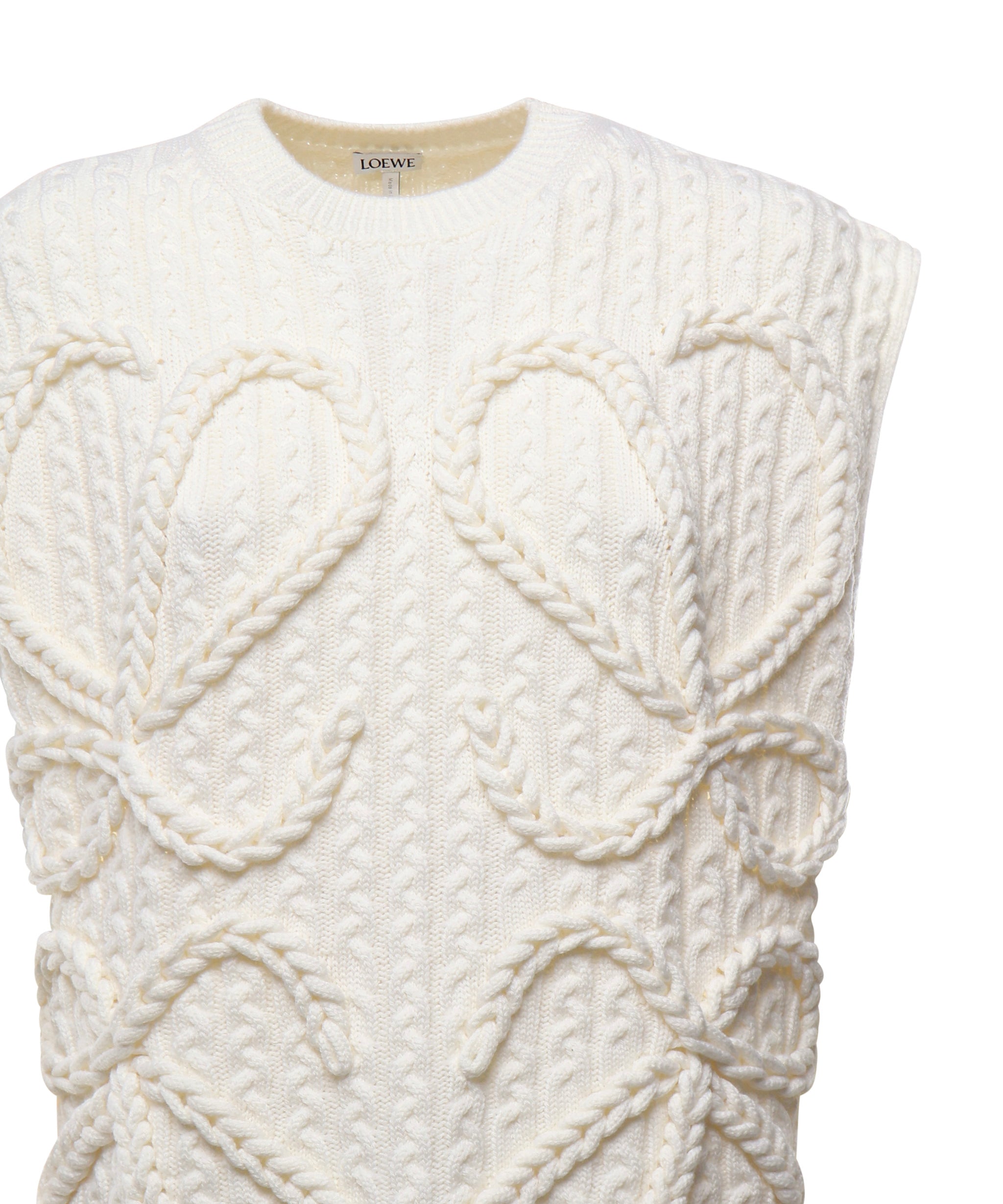 Gilet Anagram in lana<BR/> S359Y14KE4 2100 LOEWE 