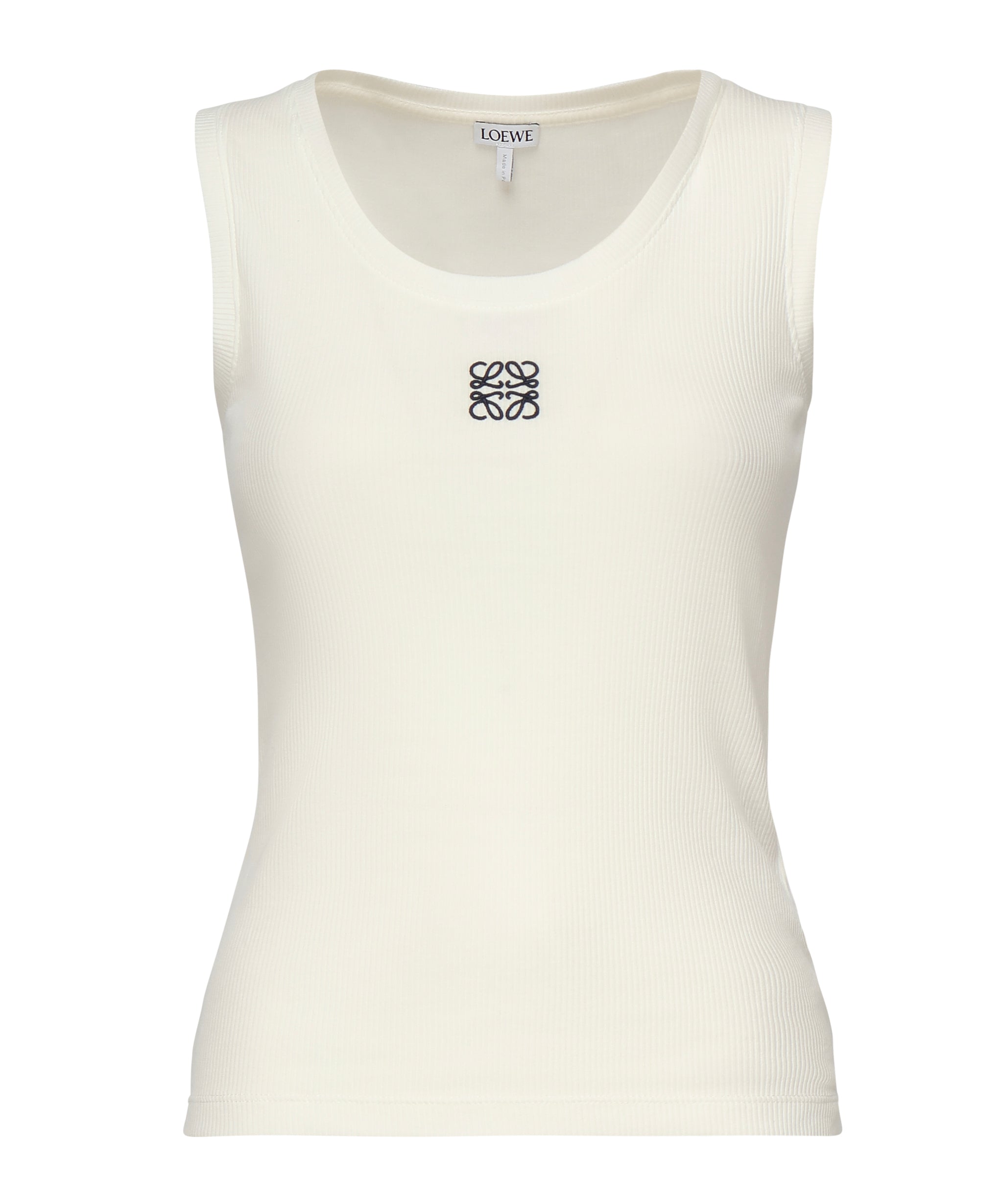 Canotta Anagram in cotone a coste S359Y23X84 2100 LOEWE 
