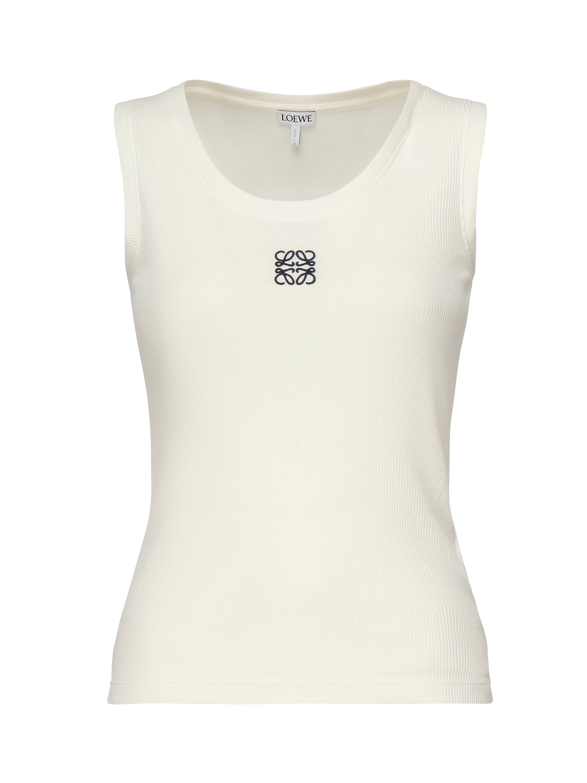 Canotta Anagram in cotone a coste S359Y23X84 2100 LOEWE 