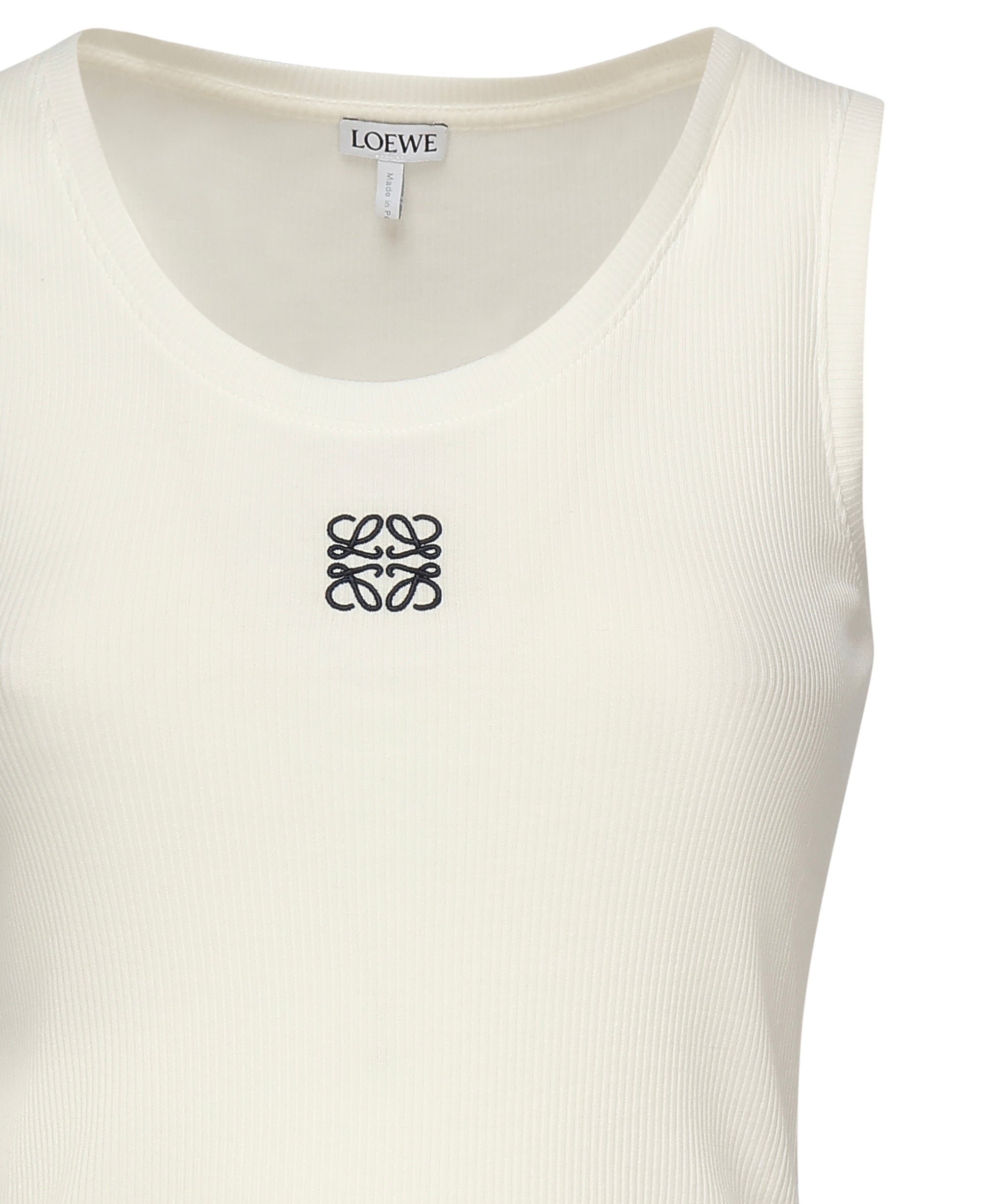 Canotta Anagram in cotone a coste S359Y23X84 2100 LOEWE 