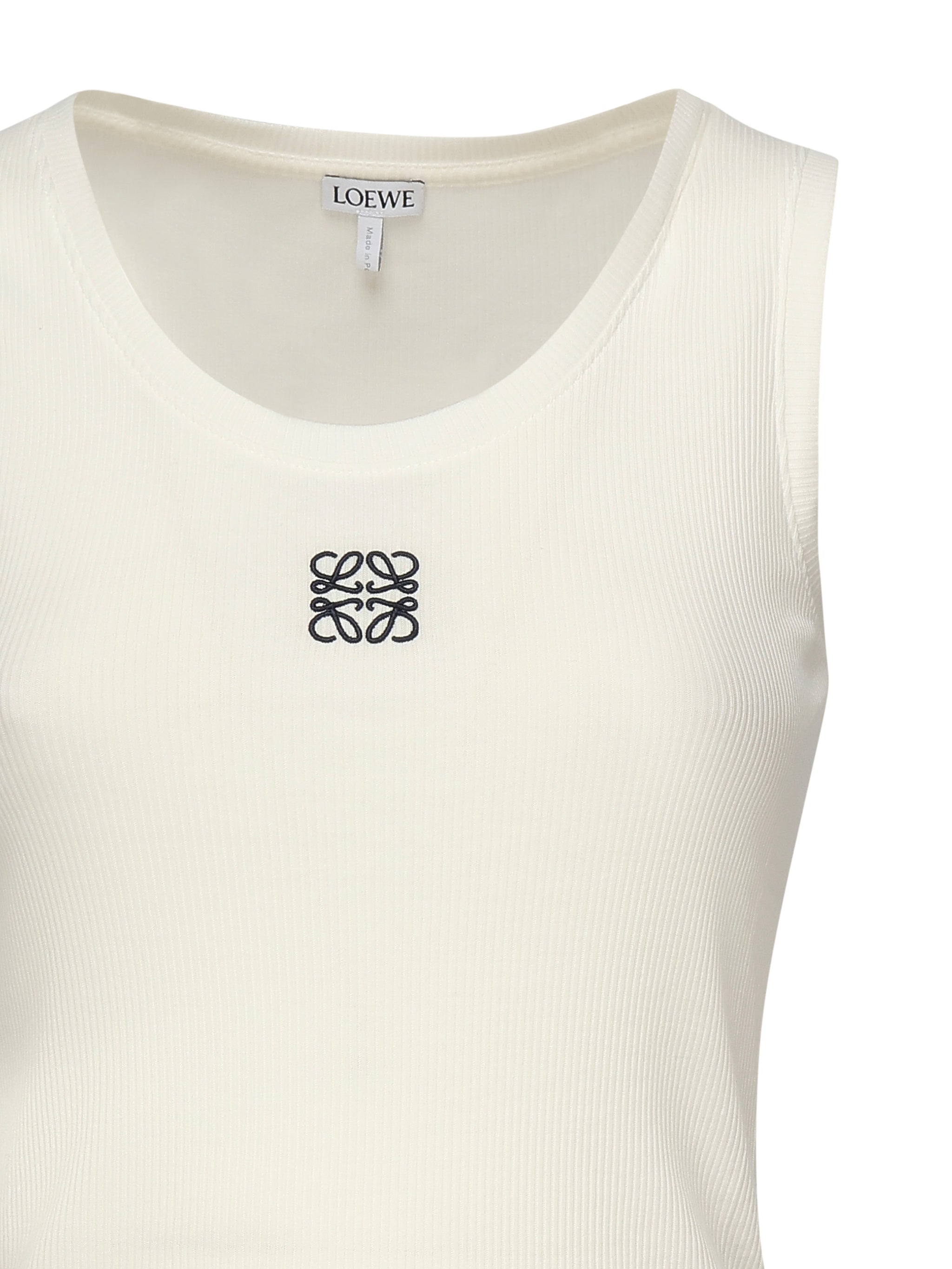 Canotta Anagram in cotone a coste S359Y23X84 2100 LOEWE 