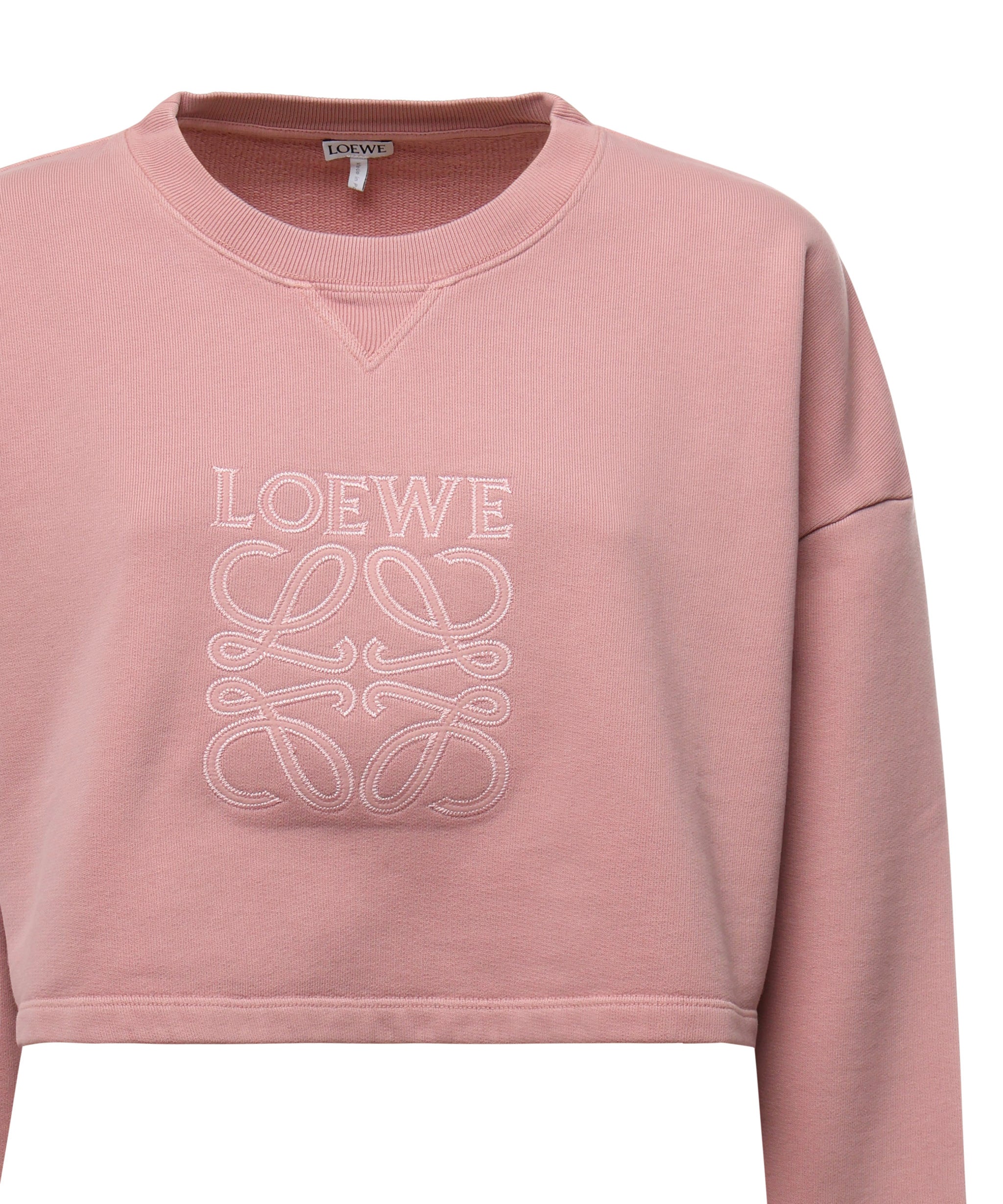 Felpa cropped Anagram S359Y24X47 7140 LOEWE 
