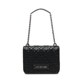 Borsa a spalla trapuntata con logo JC4000PP1LLA0 000 LOVE MOSCHINO 