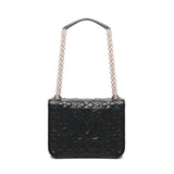 Borsa a spalla trapuntata con logo<BR/> JC4000PP1LLA0 00A LOVE MOSCHINO 