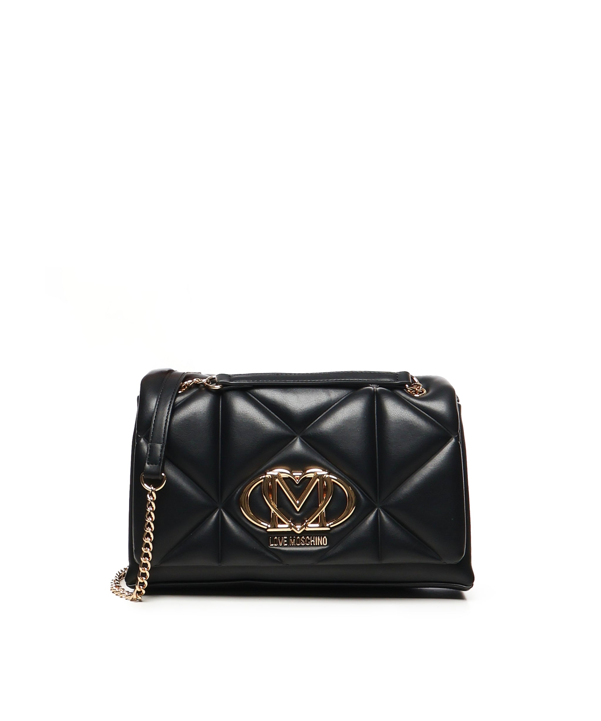 Borsa a spalla trapuntata Embossed JC4041PP1MLC0 000 LOVE MOSCHINO 
