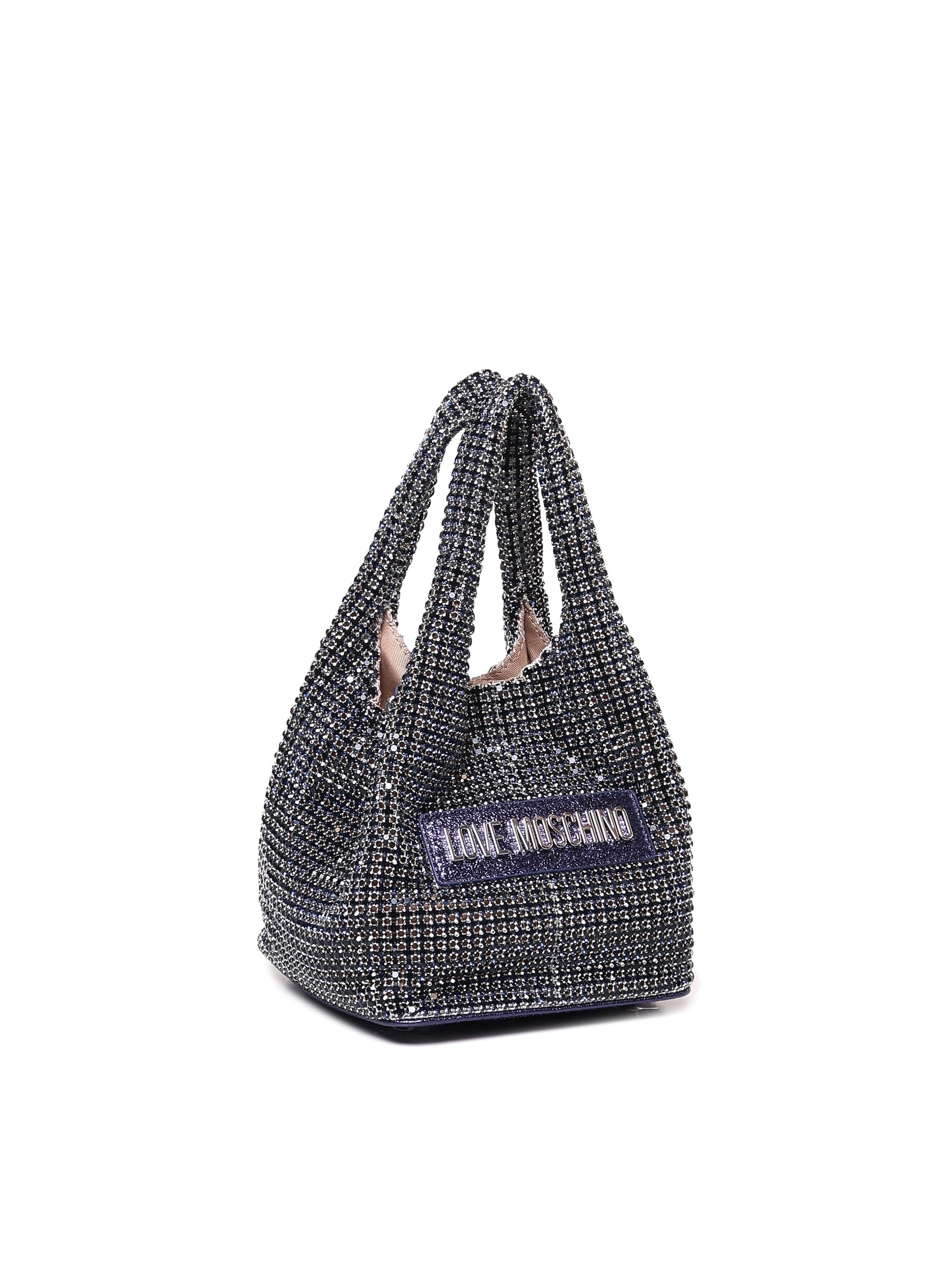 Mini bag con strass Sparkling JC4044PP1LLP1 76A LOVE MOSCHINO 