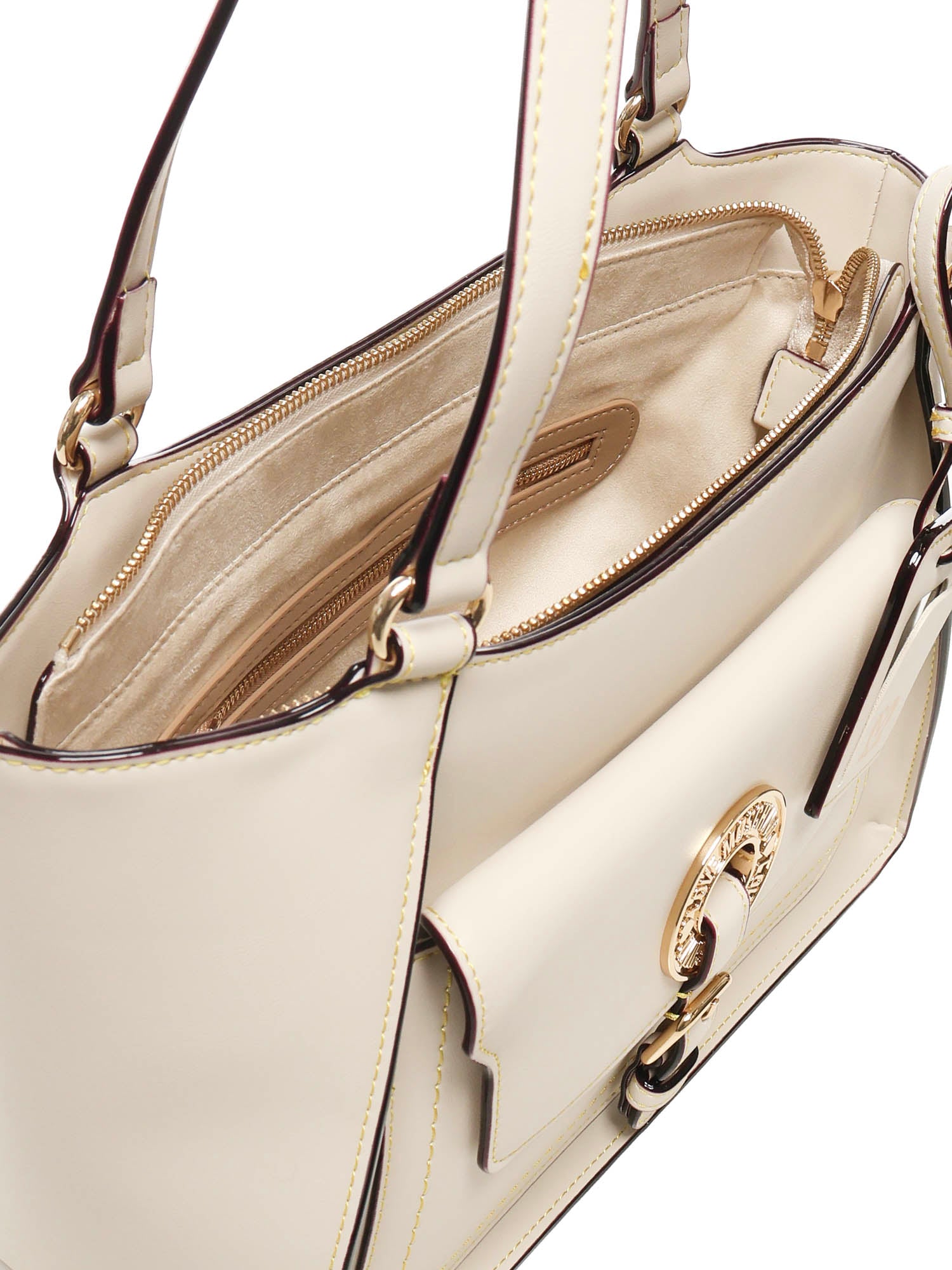 Borsa a mano con logo JC4056PP1LLG0 110 LOVE MOSCHINO 