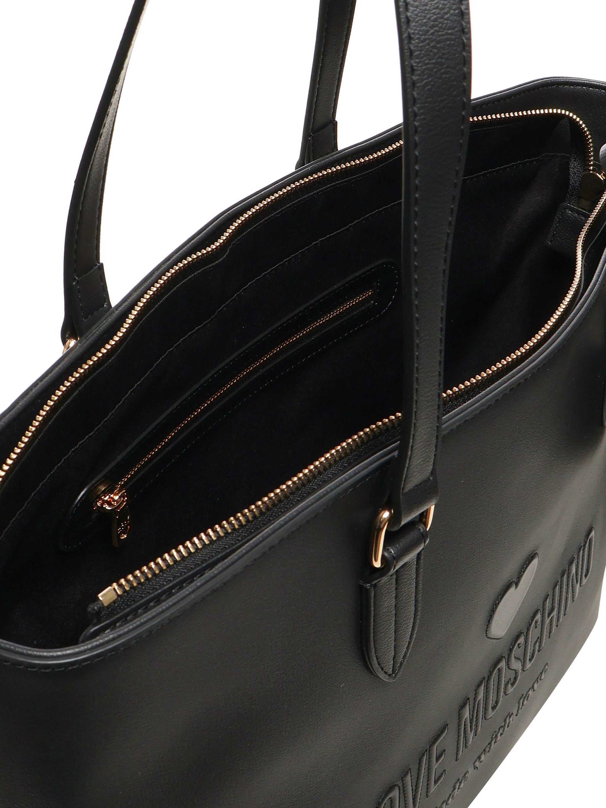 Borsa Tote Love embossed JC4114PP1ML10 00A LOVE MOSCHINO 