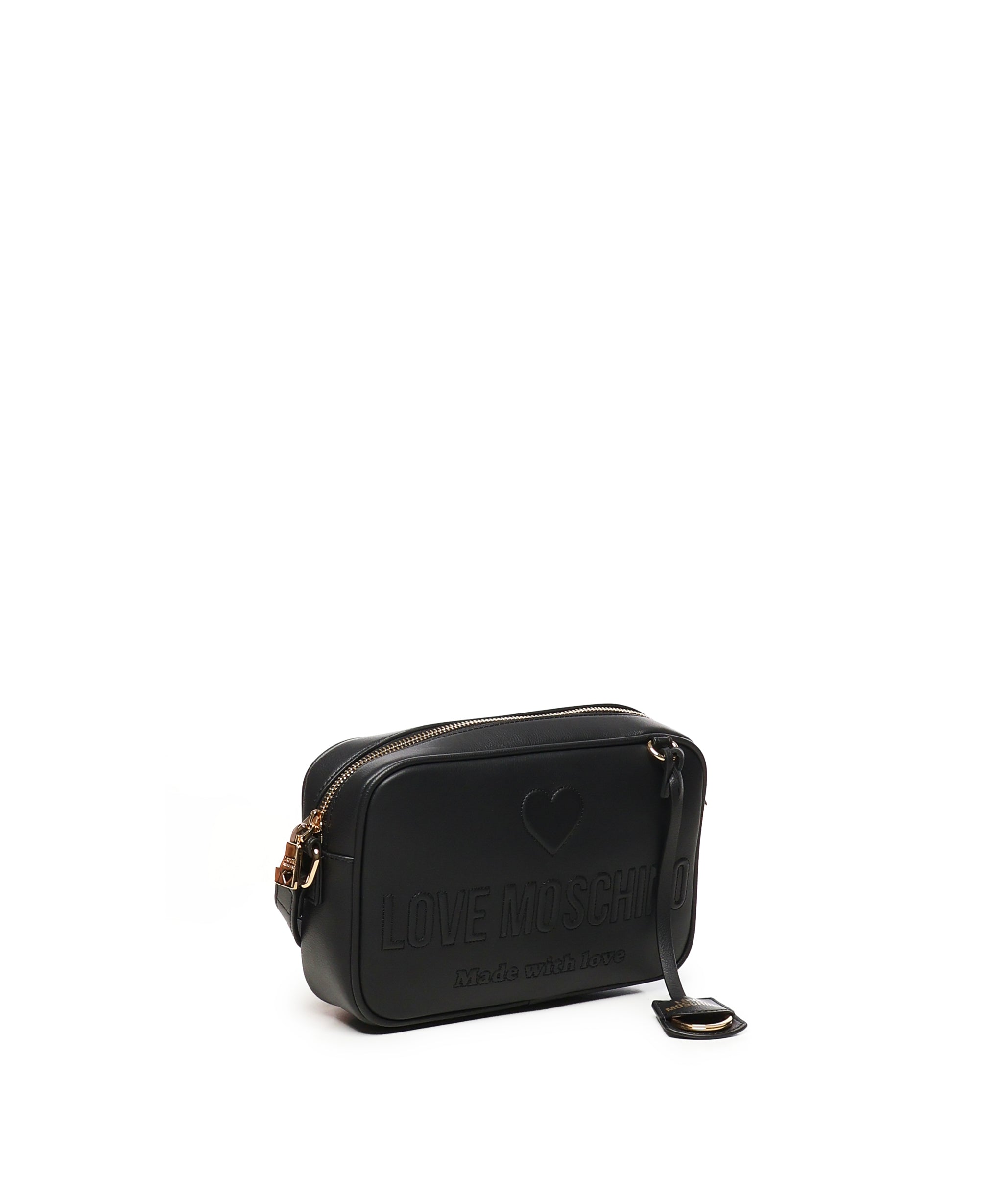 Borsa a tracolla con logo a rilievo JC4117PP1ML10 00A LOVE MOSCHINO 