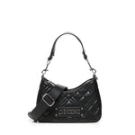 Borsa trapuntata con logo<BR/> JC4152PP1MLA0 00B LOVE MOSCHINO 