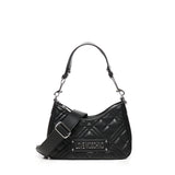 Borsa trapuntata con logo<BR/> JC4152PP1MLA0 00B LOVE MOSCHINO 