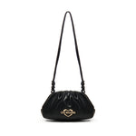 Borsa a tracolla in pelle<BR/> JC4286PP0MKK0 000 LOVE MOSCHINO 