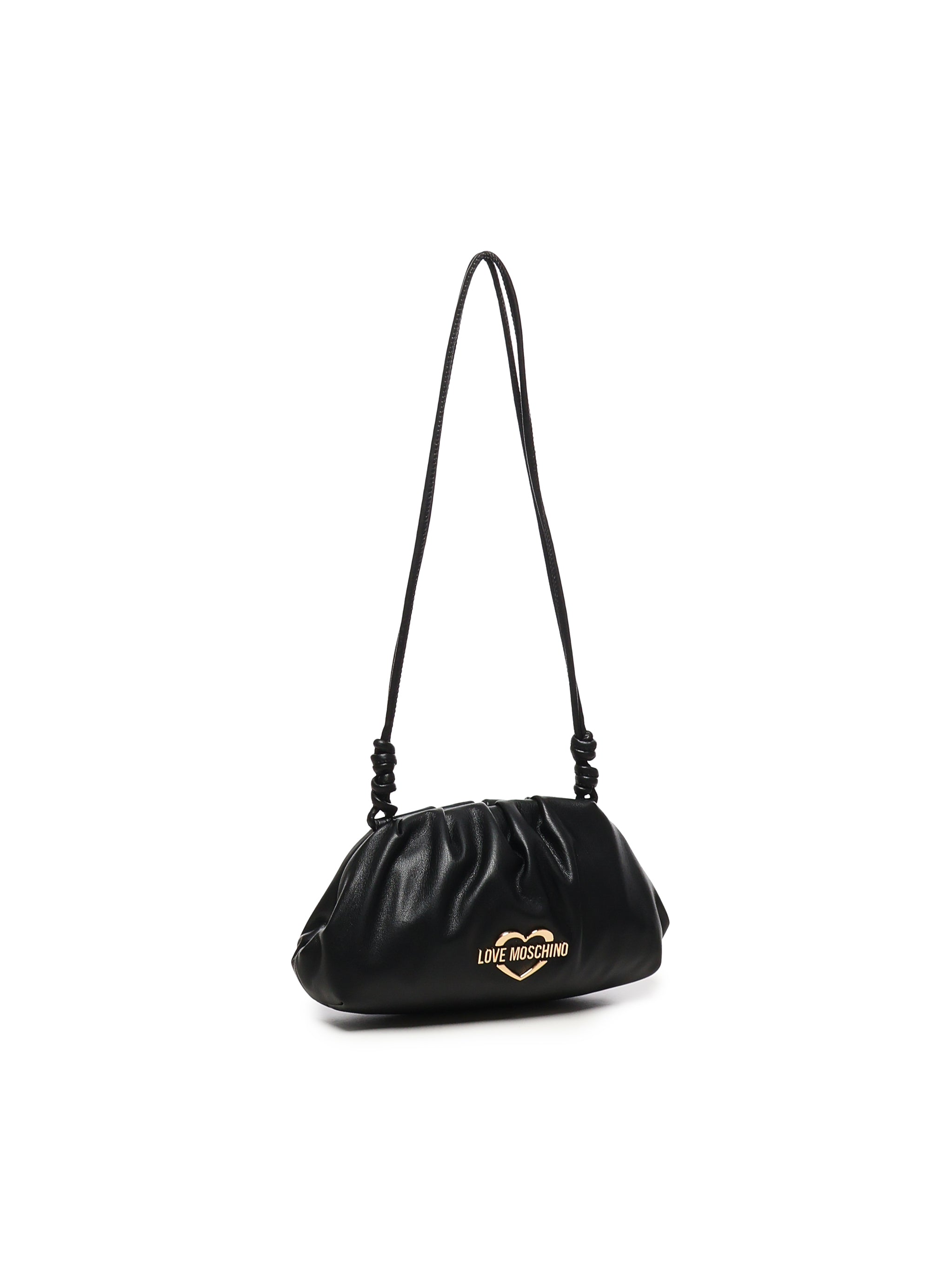 Borsa a tracolla in pelle<BR/> JC4286PP0MKK0 000 LOVE MOSCHINO 
