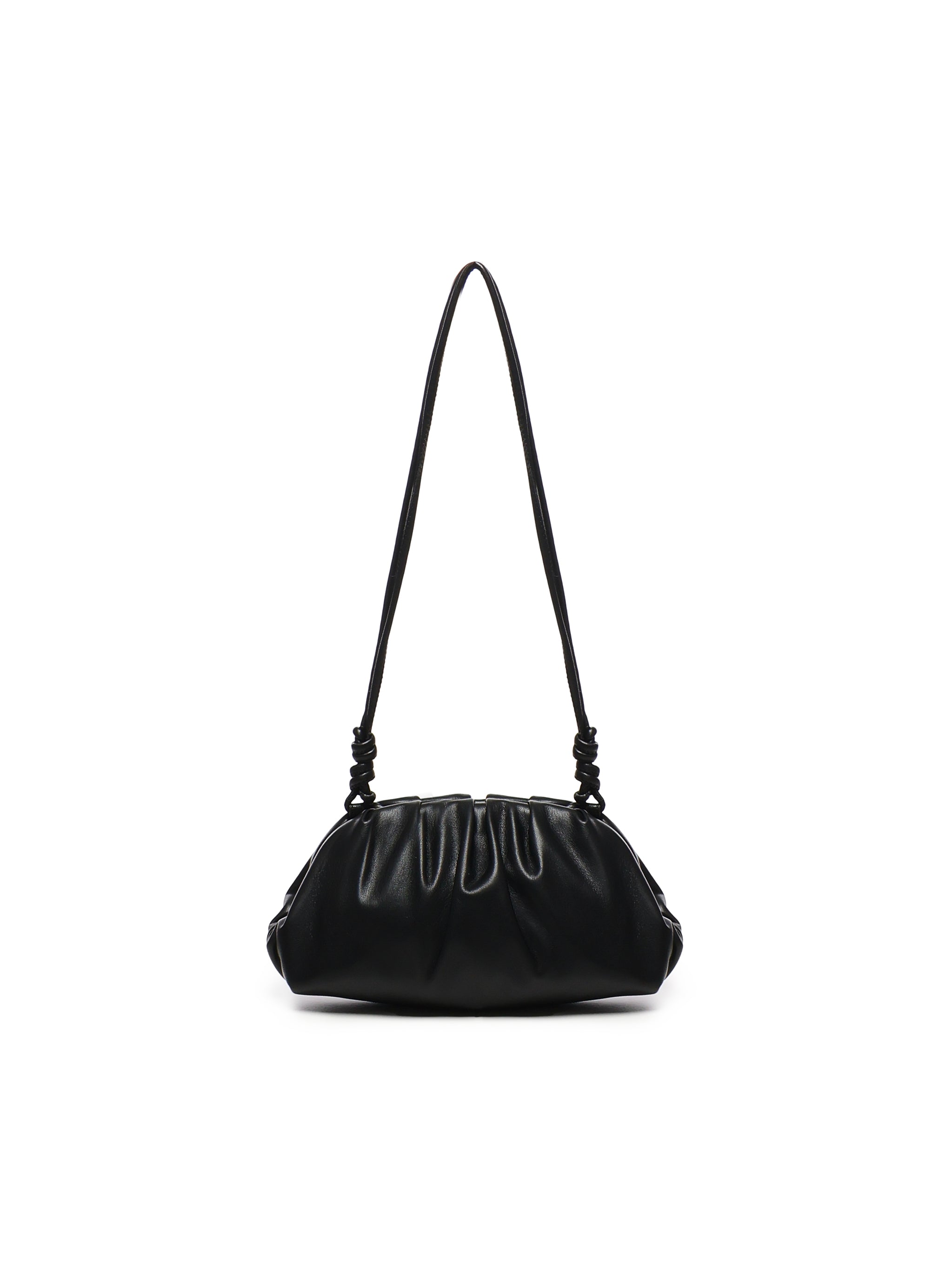 Borsa a tracolla in pelle<BR/> JC4286PP0MKK0 000 LOVE MOSCHINO 