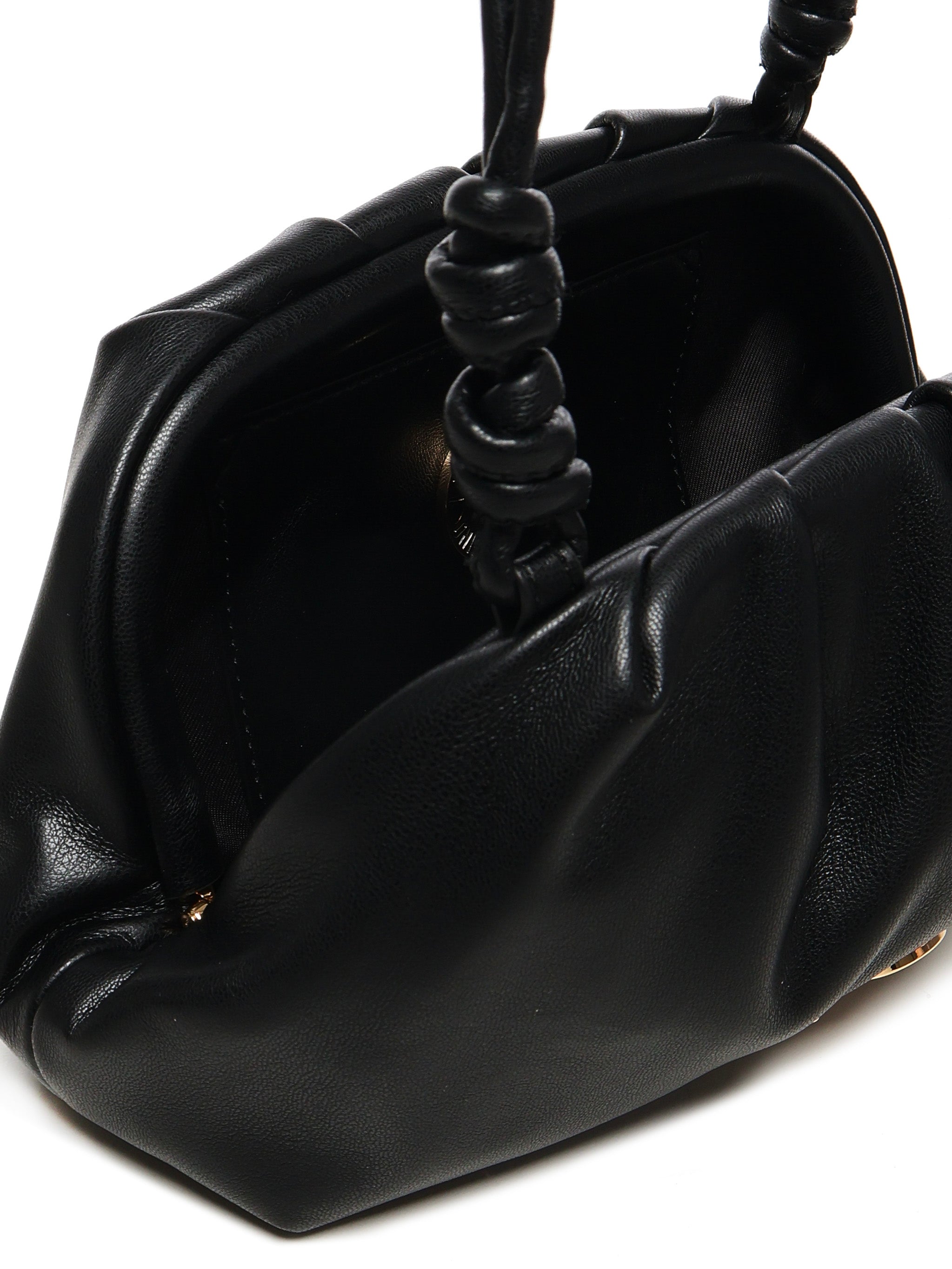 Borsa a tracolla in pelle<BR/> JC4286PP0MKK0 000 LOVE MOSCHINO 