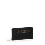 Portafoglio con logo lettering JC5611PP1MKD0 000 LOVE MOSCHINO 