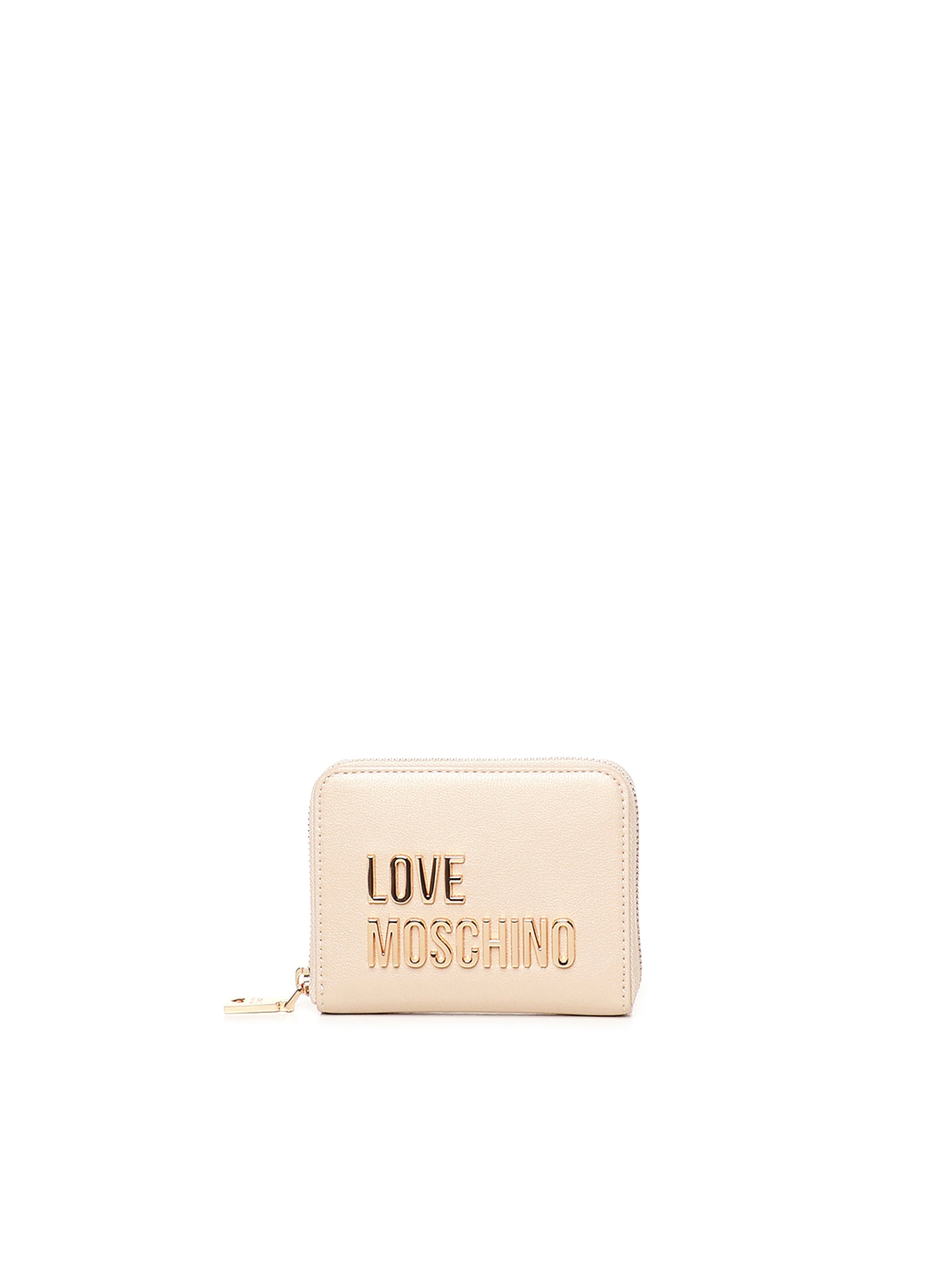 Portafoglio piccolo zip around JC5613PP1MKD1 96A LOVE MOSCHINO 
