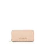 Portafoglio zip around con logo JC5700PP1MLD0 105 LOVE MOSCHINO 