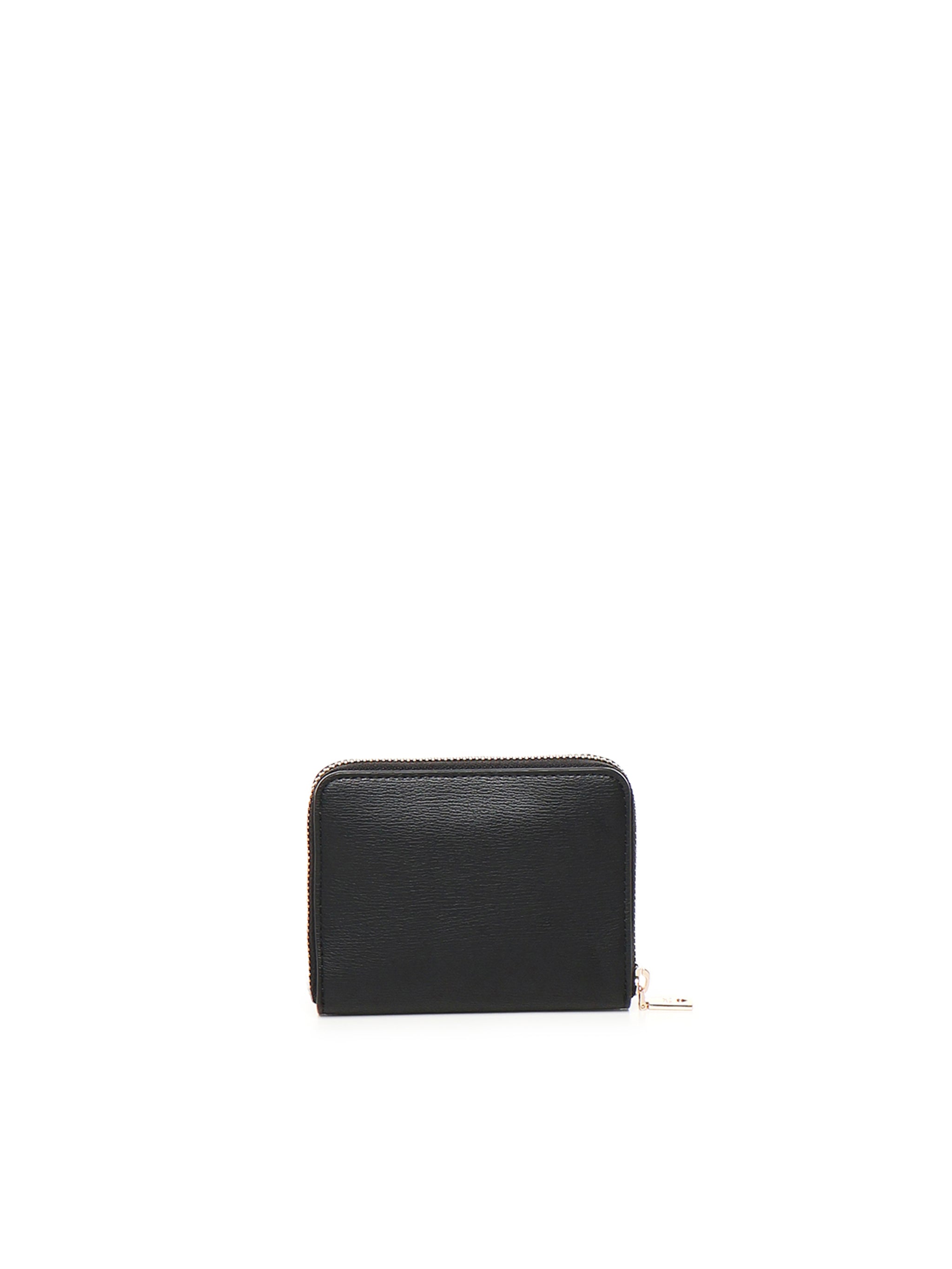Portafoglio zip around con logo JC5702PP1MLD0 000 LOVE MOSCHINO 
