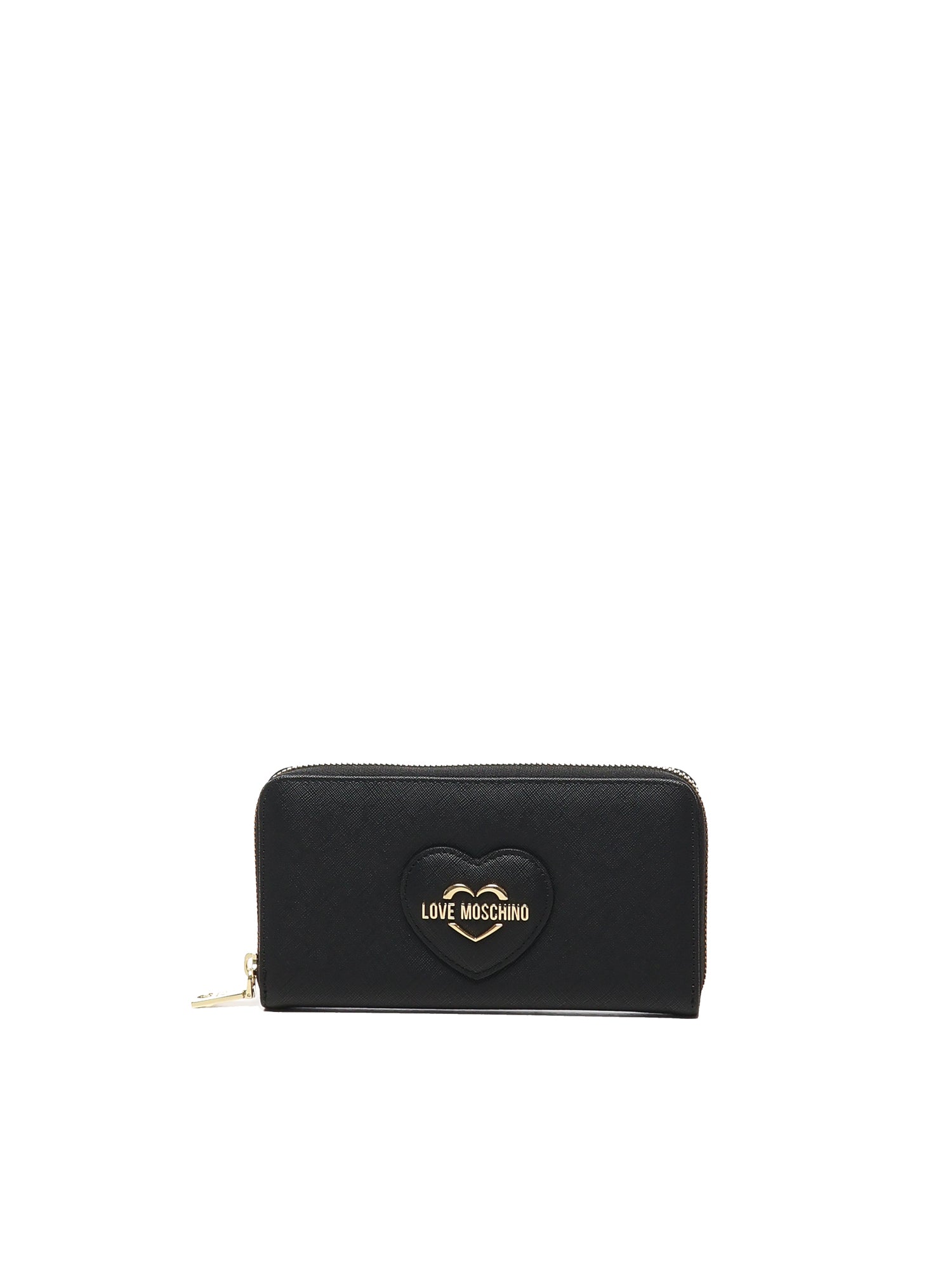 Portafoglio con logo lettering JC5730PP0LKL0 000 LOVE MOSCHINO 
