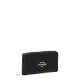 Portafoglio con logo lettering JC5730PP0LKL0 000 LOVE MOSCHINO 