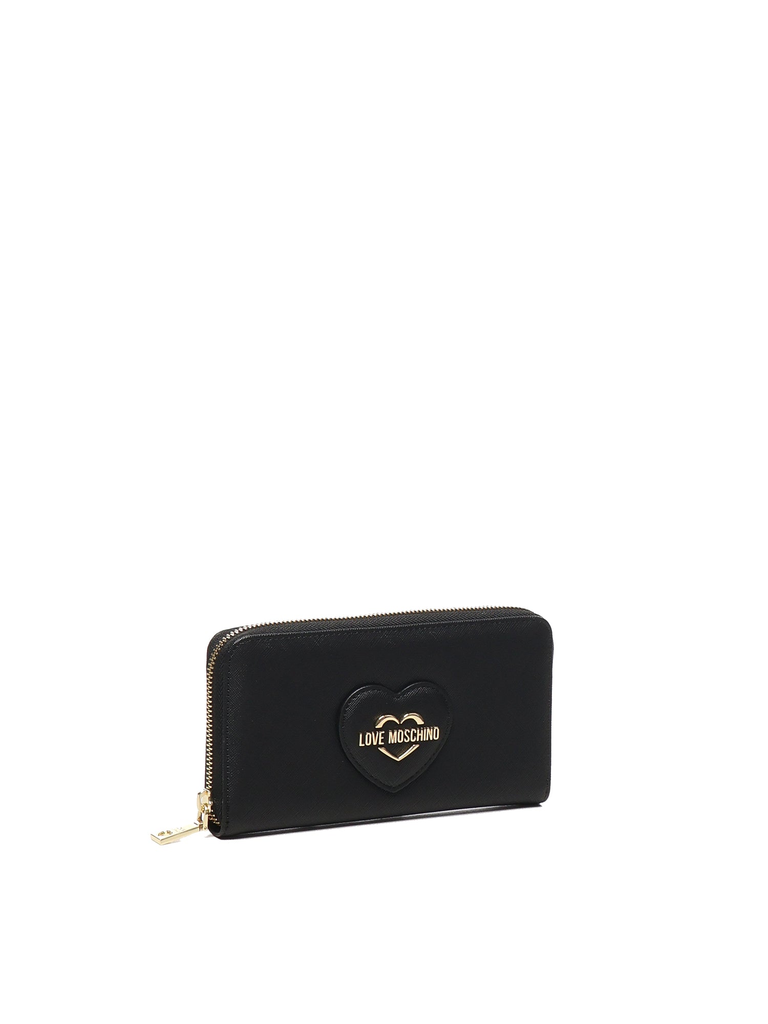 Portafoglio con logo lettering JC5730PP0LKL0 000 LOVE MOSCHINO 