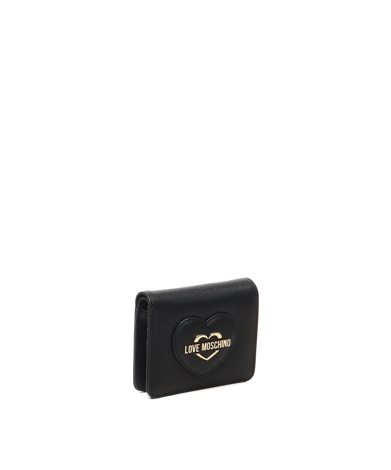 Portafoglio con logo lettering JC5731PP0LKL0 000 LOVE MOSCHINO 
