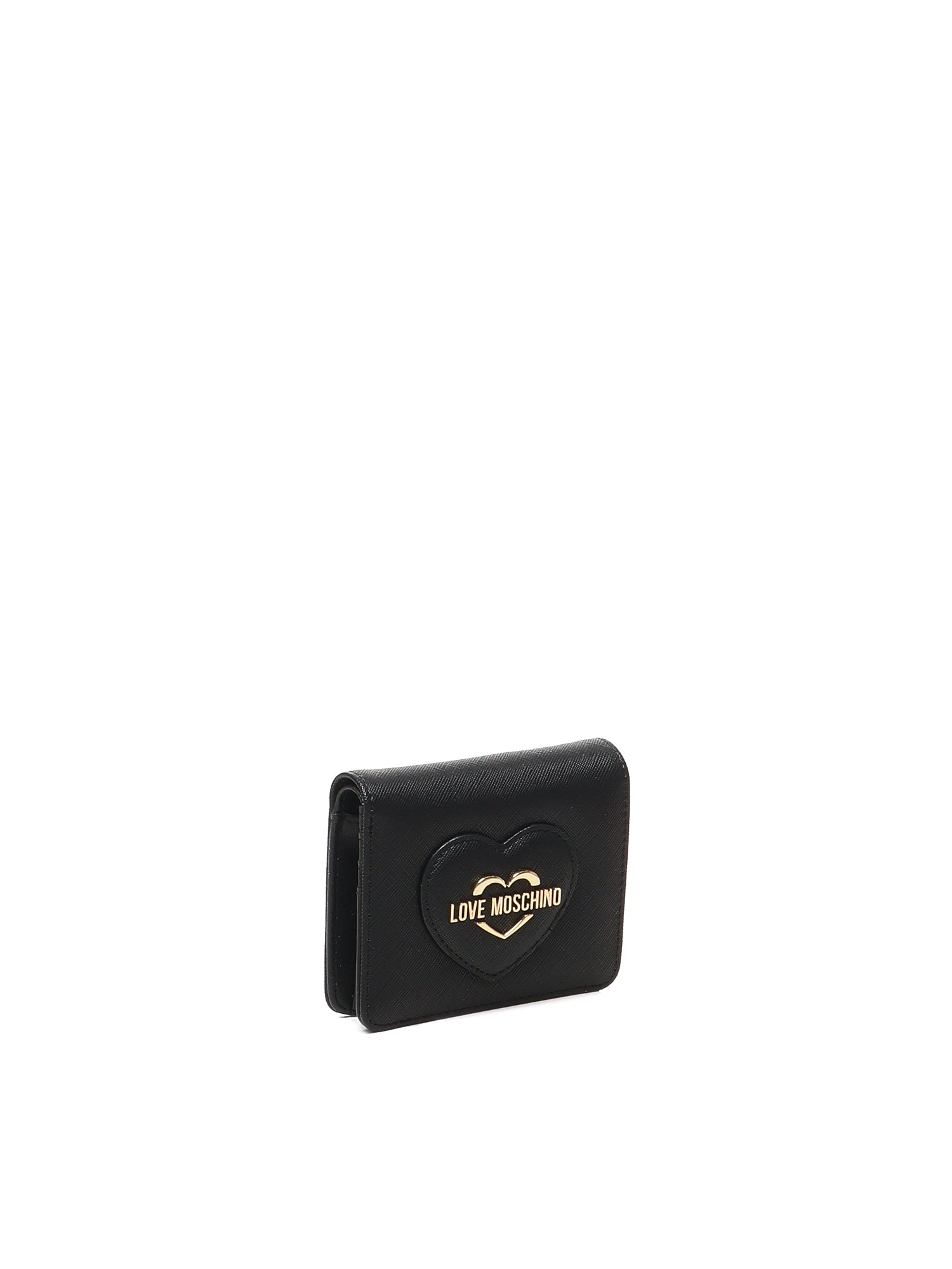 Portafoglio con logo lettering JC5731PP0LKL0 000 LOVE MOSCHINO 