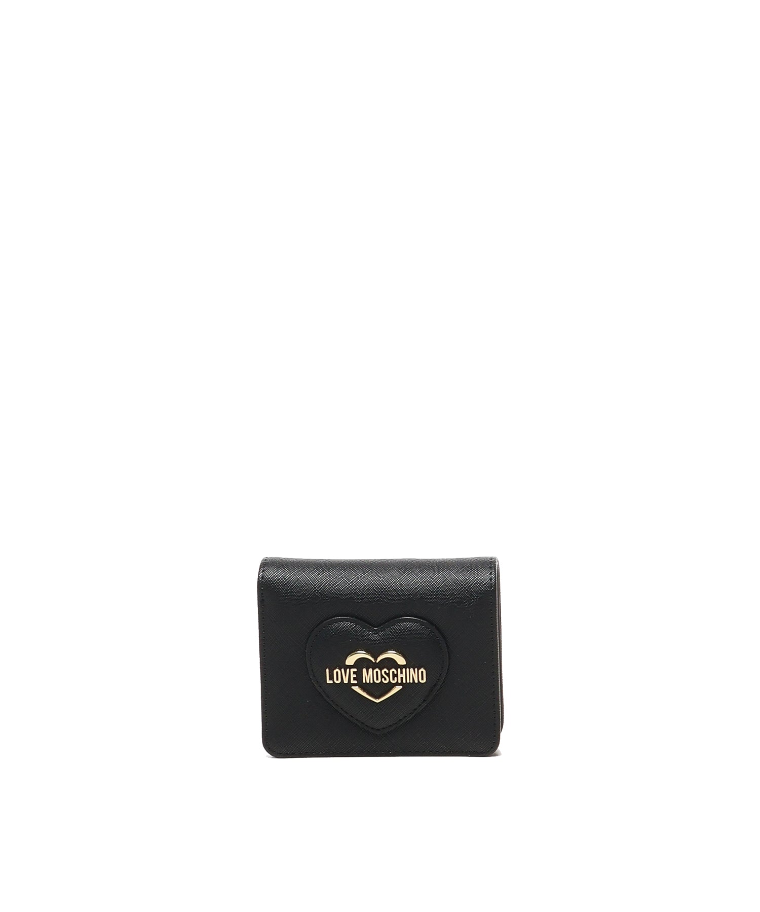 Portafoglio con logo lettering JC5731PP0LKL0 000 LOVE MOSCHINO 