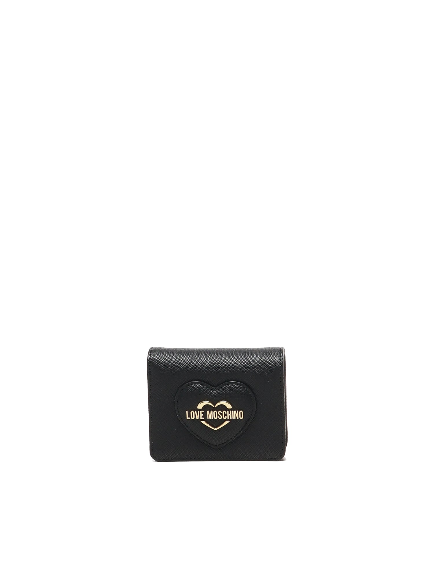 Portafoglio con logo lettering JC5731PP0LKL0 000 LOVE MOSCHINO 