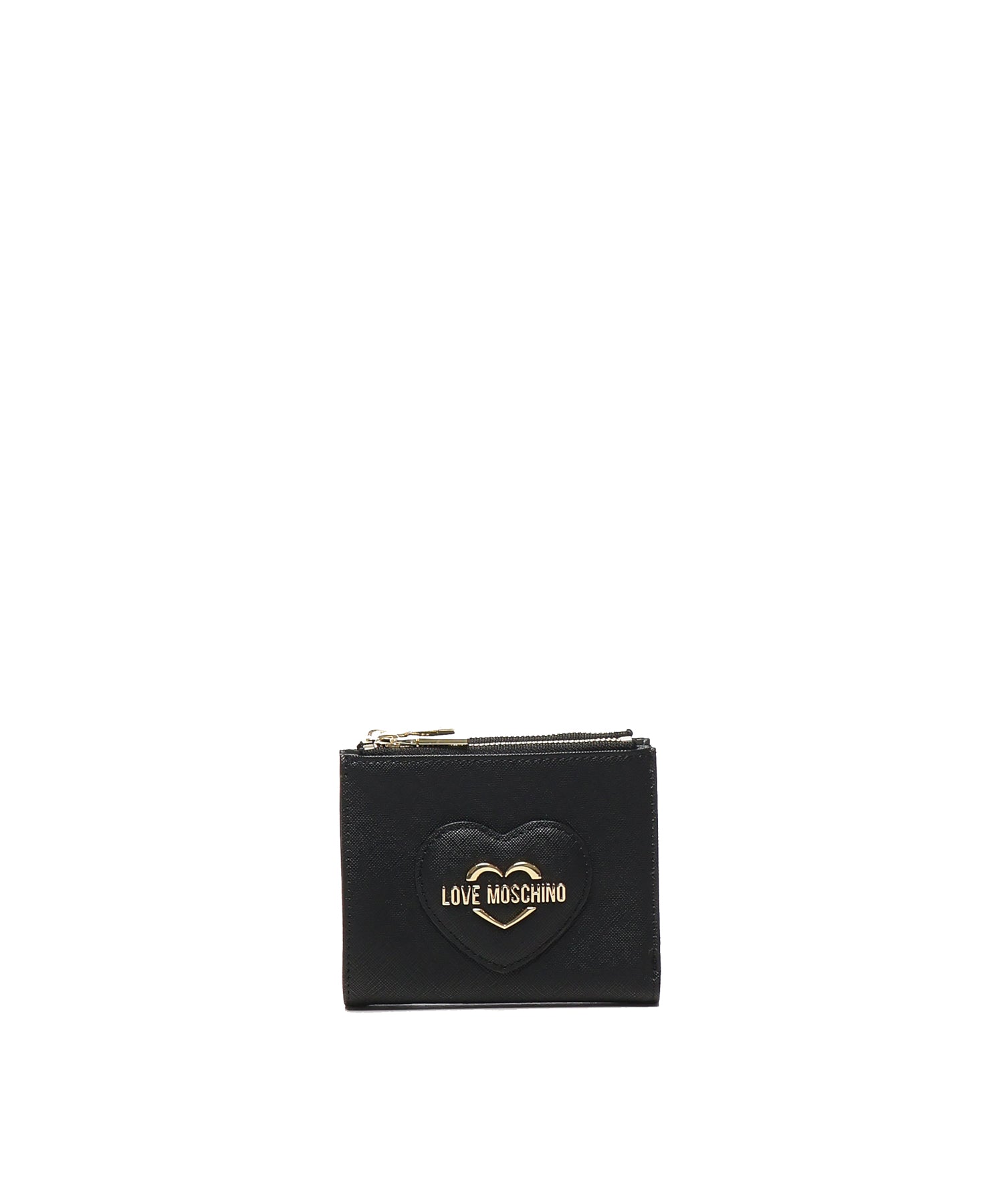 Portafoglio con logo lettering JC5734PP0LKL0 000 LOVE MOSCHINO 