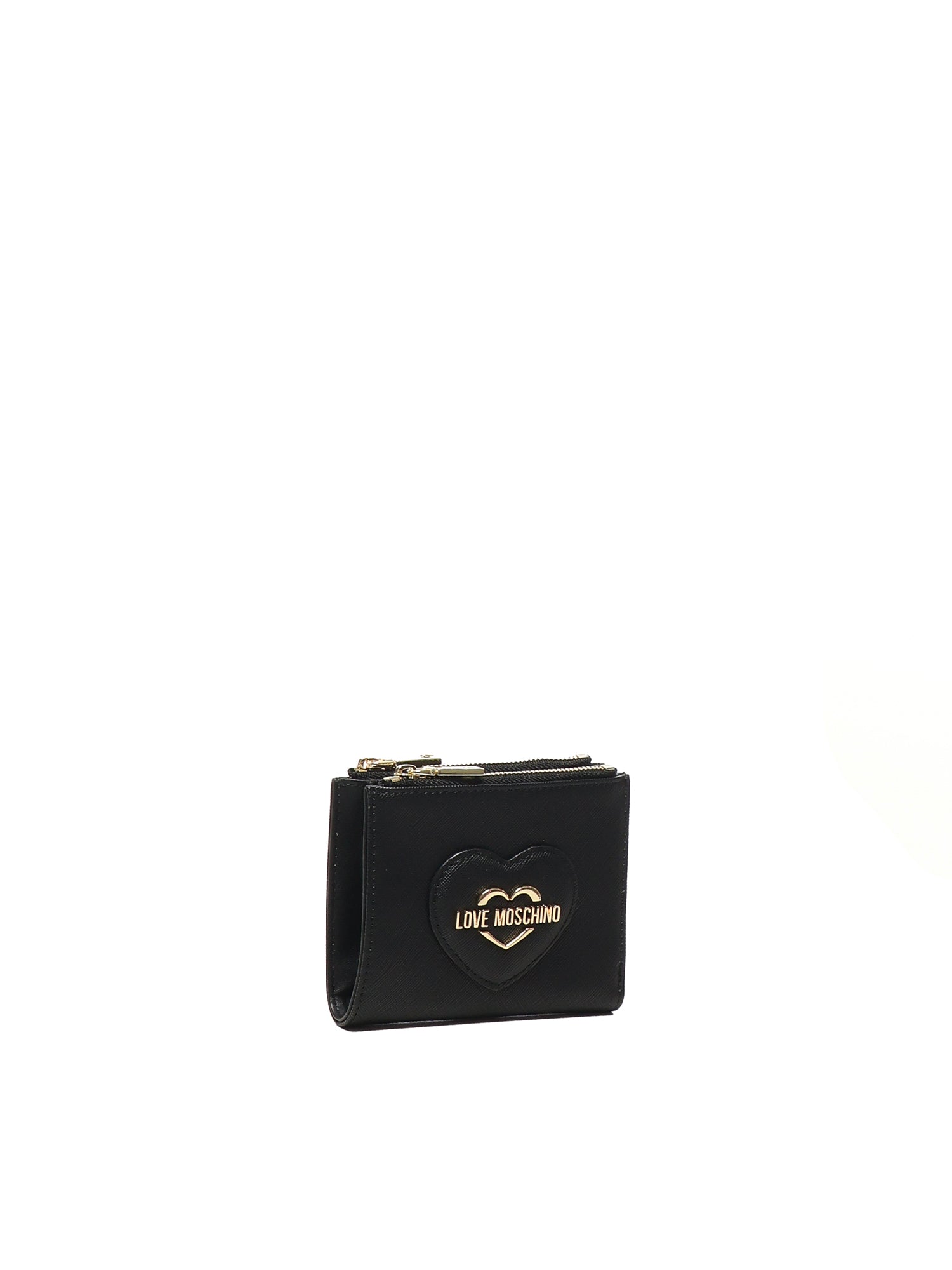 Portafoglio con logo lettering JC5734PP0LKL0 000 LOVE MOSCHINO 