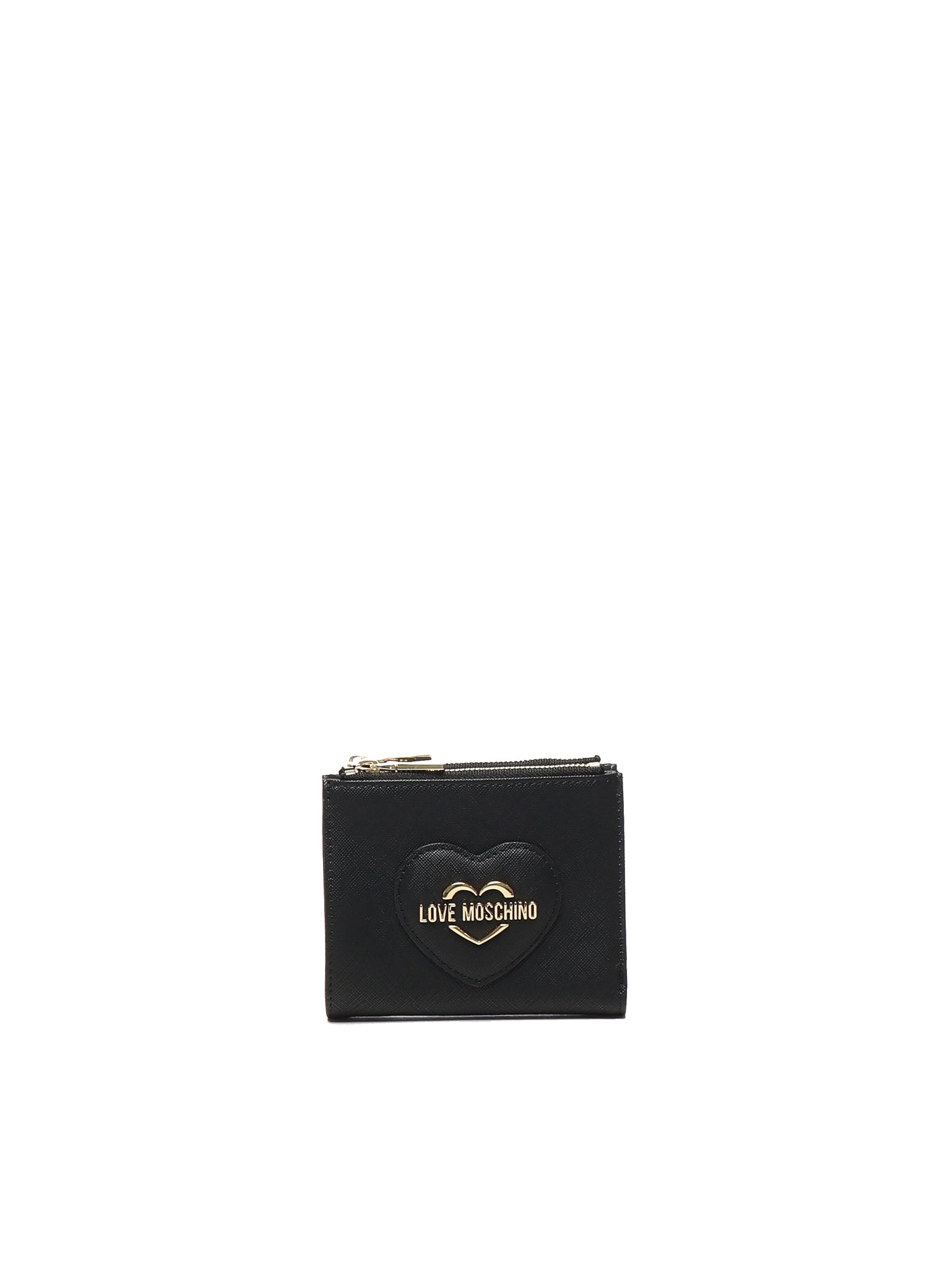 Portafoglio con logo lettering JC5734PP0LKL0 000 LOVE MOSCHINO 