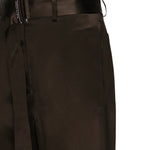Pantaloni in cotone con cintura 1514250000 BROWN MAGDA BUTRYM 