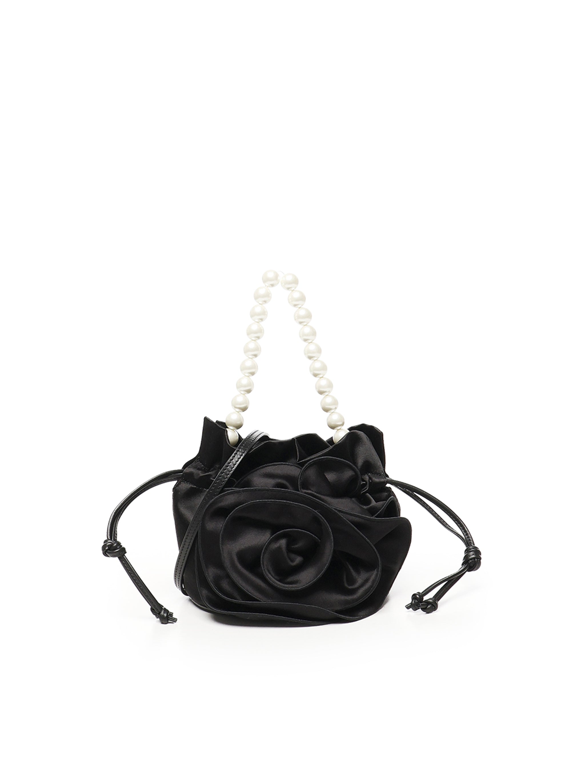 Borsa Magda Pearl in raso 7047230000 BLACK MAGDA BUTRYM 