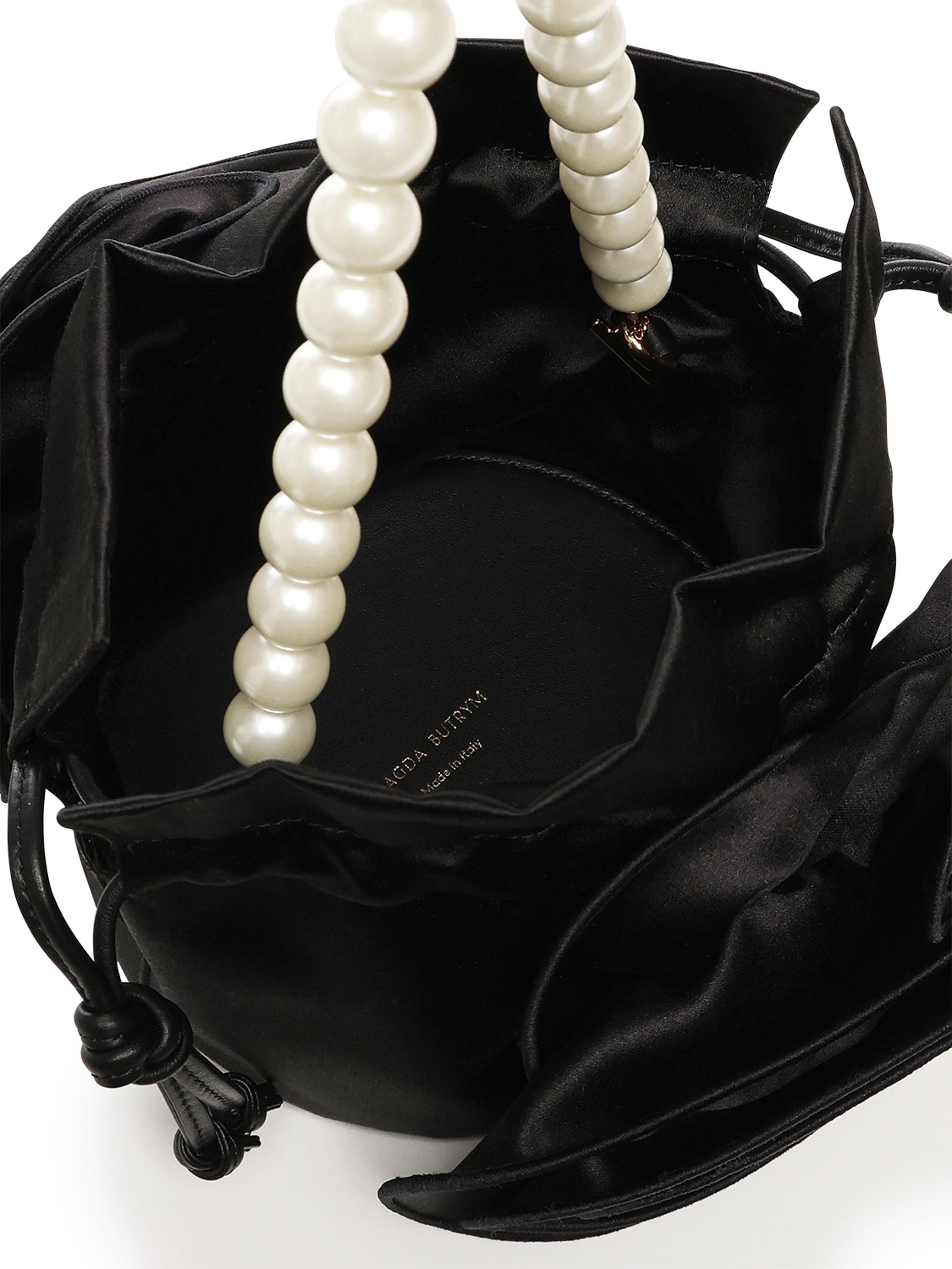 Borsa Magda Pearl in raso 7047230000 BLACK MAGDA BUTRYM 